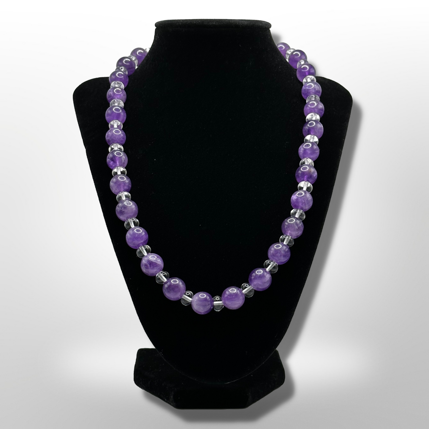 Calm Thoughts: Light Purple Amethyst Amplified Necklace