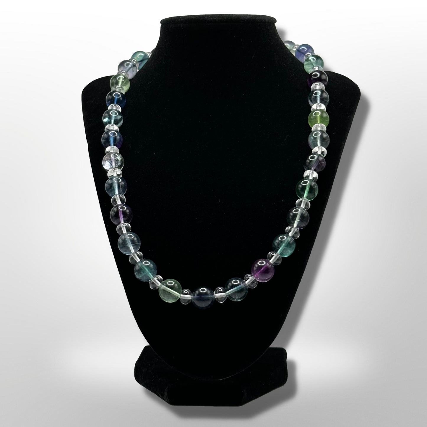 Get Focused: Rainbow Fluorite Amplified Necklace
