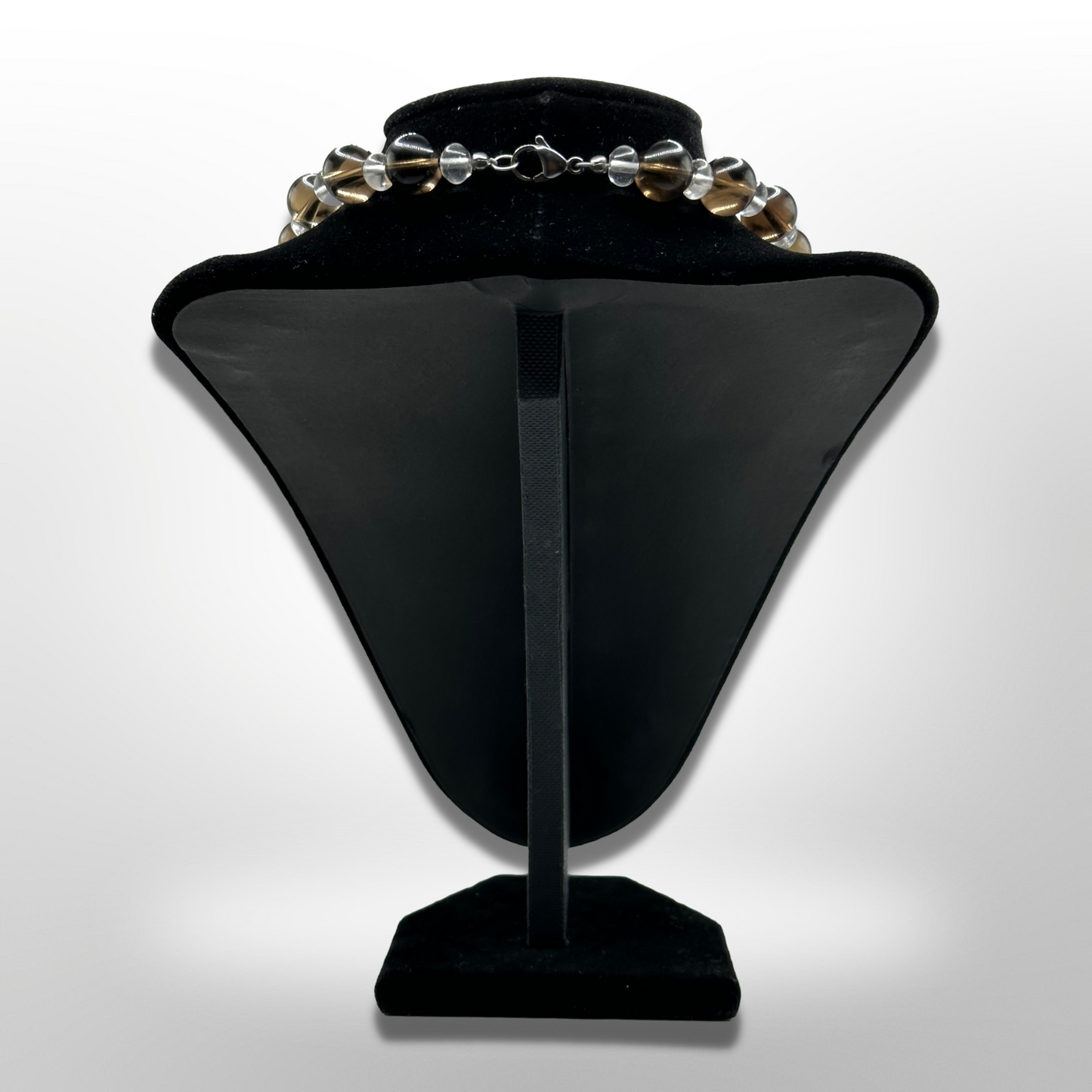 Destroy Stress: Smoky Quartz Amplified Necklace