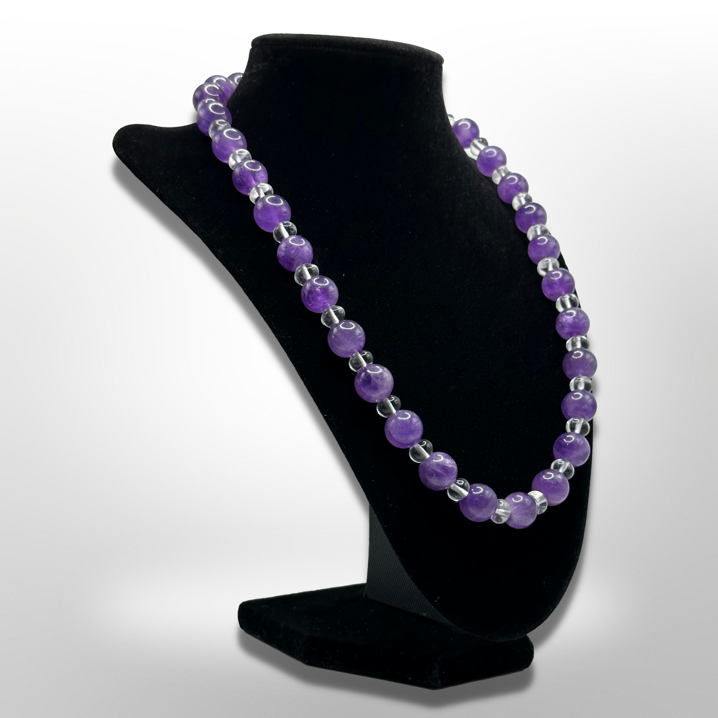 Calm Thoughts: Light Purple Amethyst Amplified Necklace