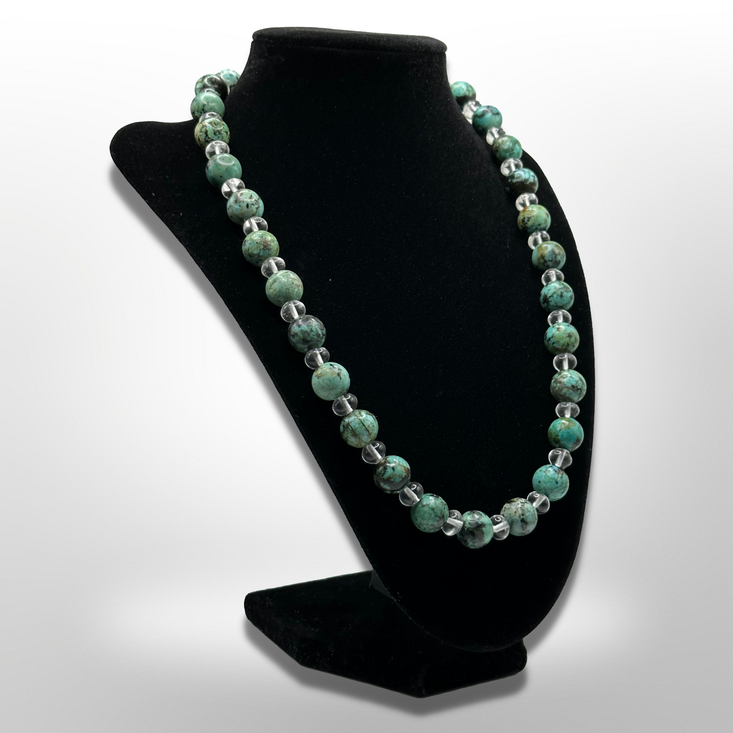 Open Roads: Amplified African Turquoise Jasper Necklace