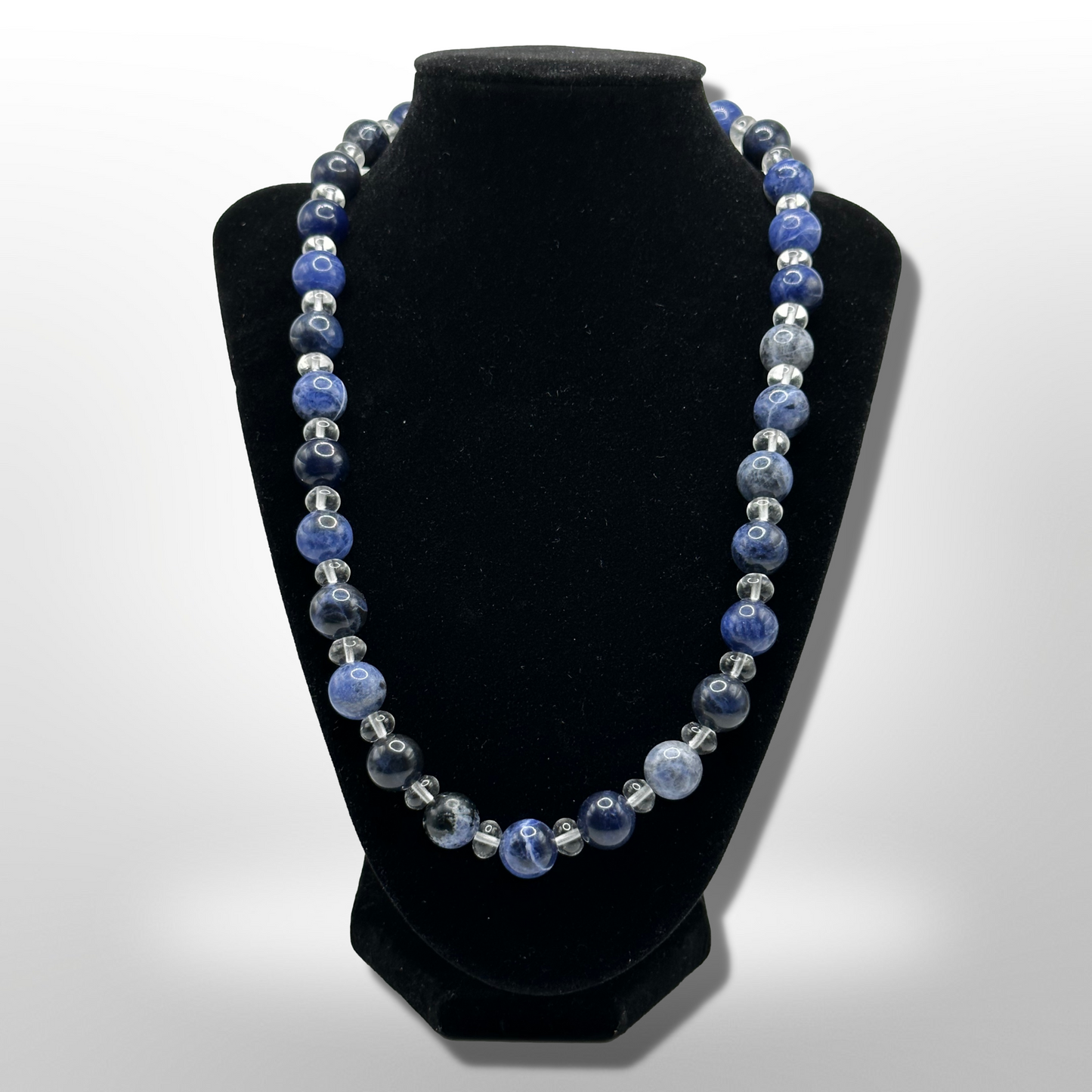 Peace Bringer: Amplified Sodalite Necklace