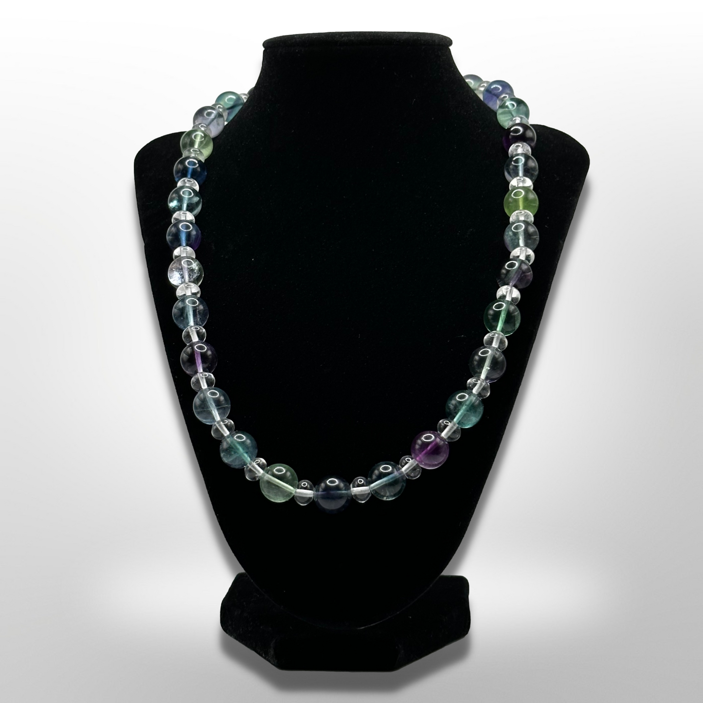 Get Focused: Rainbow Fluorite Amplified Necklace