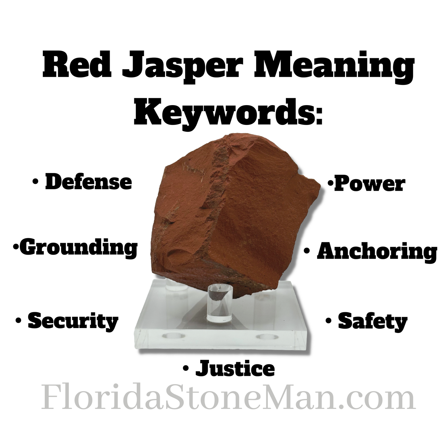 Invoke Justice: Amplified Red Jasper