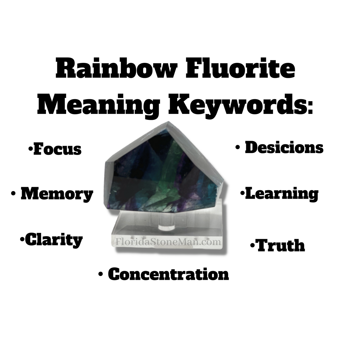 Get Focused: Rainbow Fluorite Amplified Necklace
