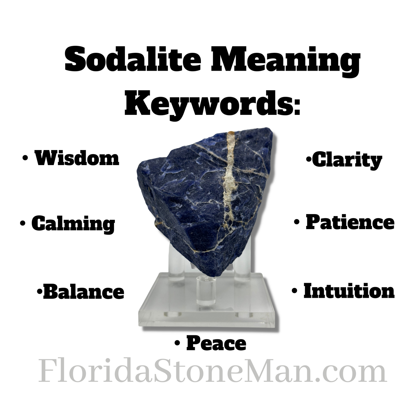 Peace Bringer: Amplified Sodalite Necklace