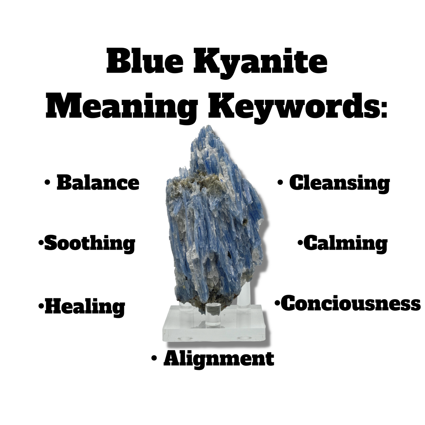 Blue Kyanite Crystal Oil