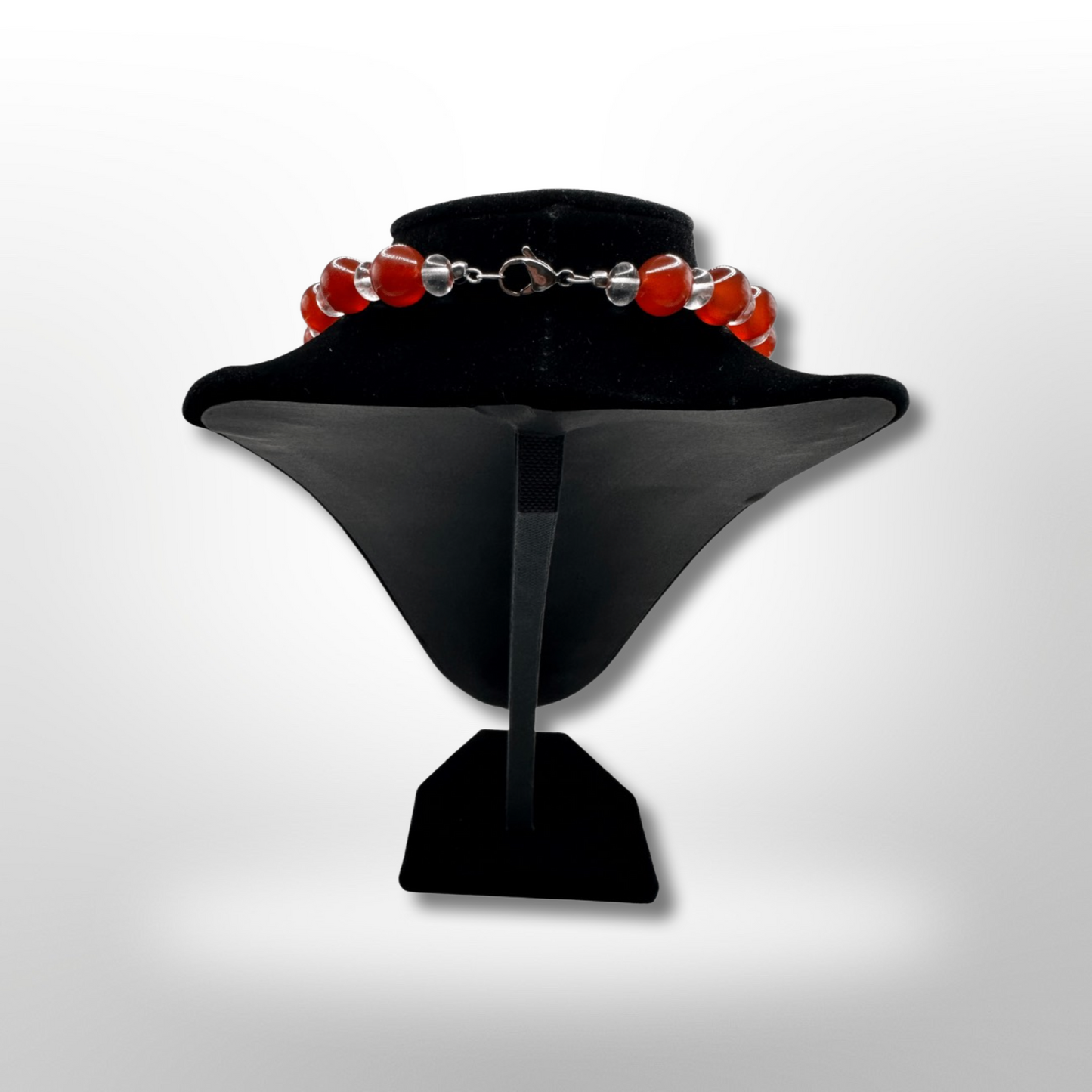 Restore Energy: Amplified Fire Carnelian Necklace