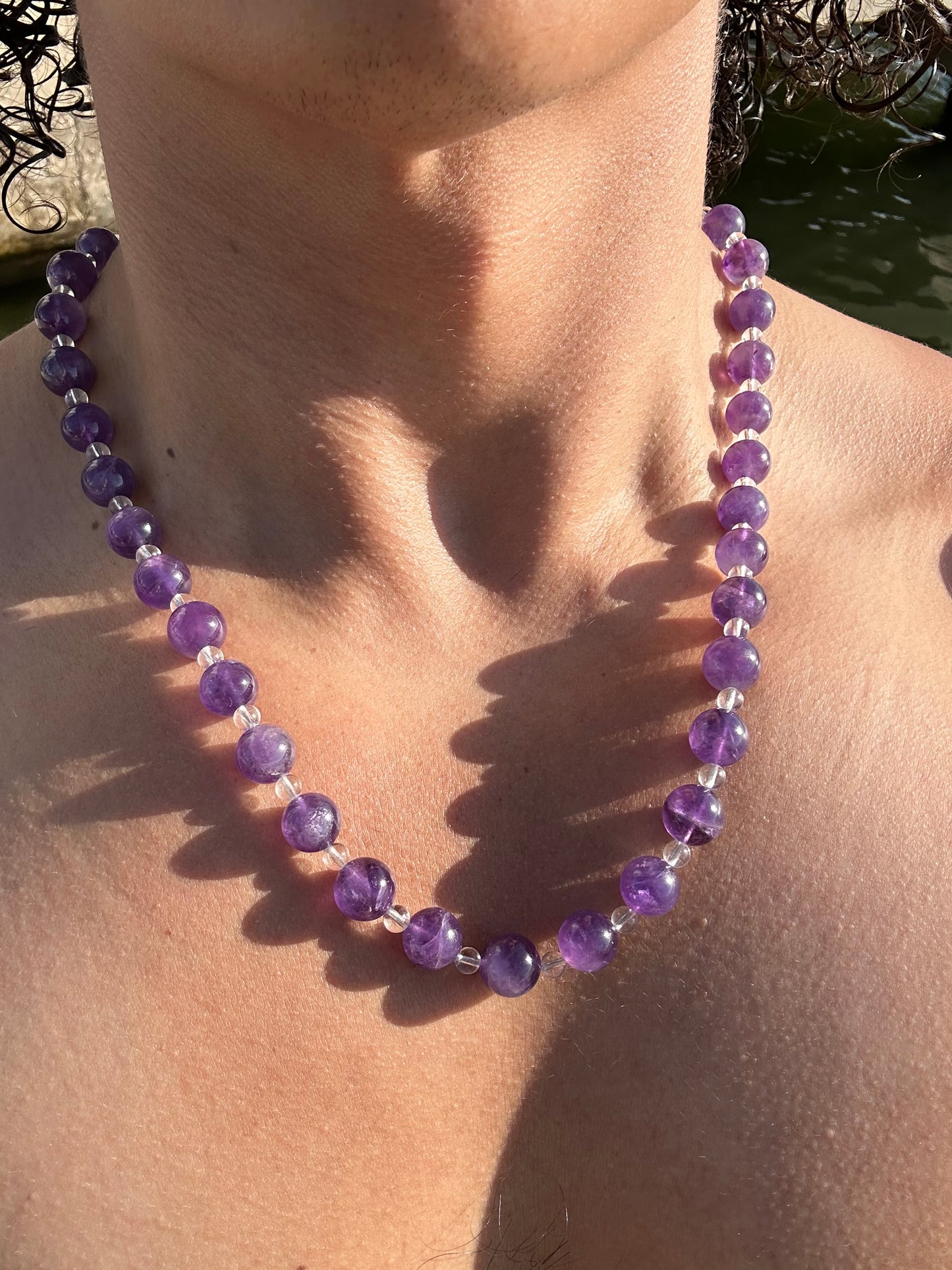 Luxury Amethyst-Quartz Pure Gemstone Chain - World's Best Quality & Made To Last