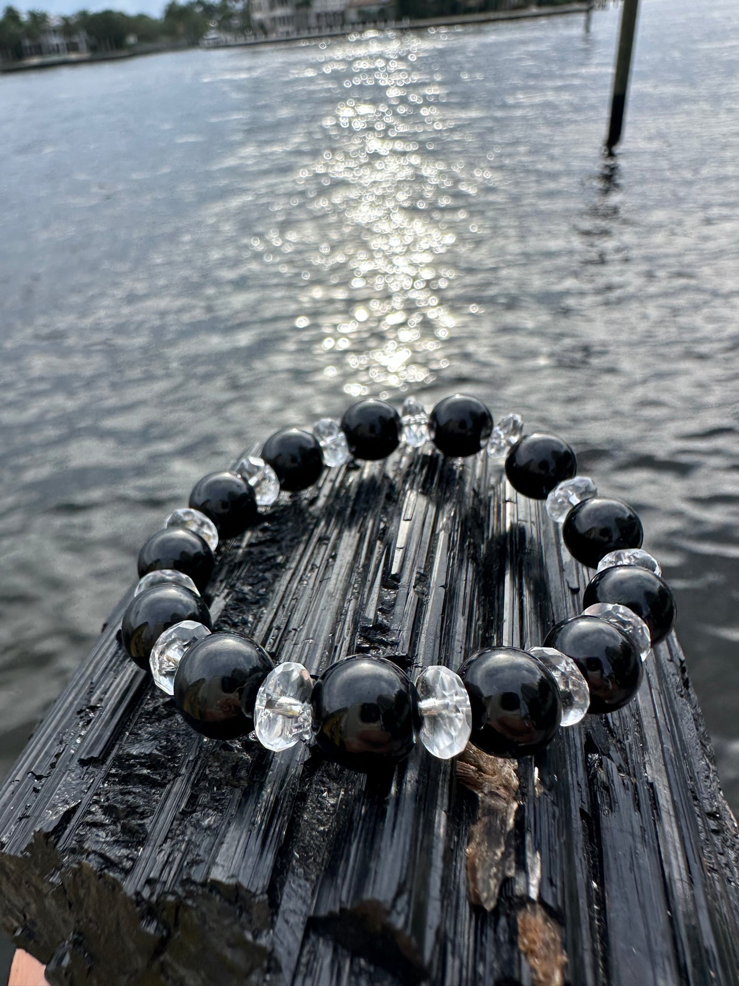 Black Tourmaline Quartz Protection Bracelet - World's Best Quality & Made To Last