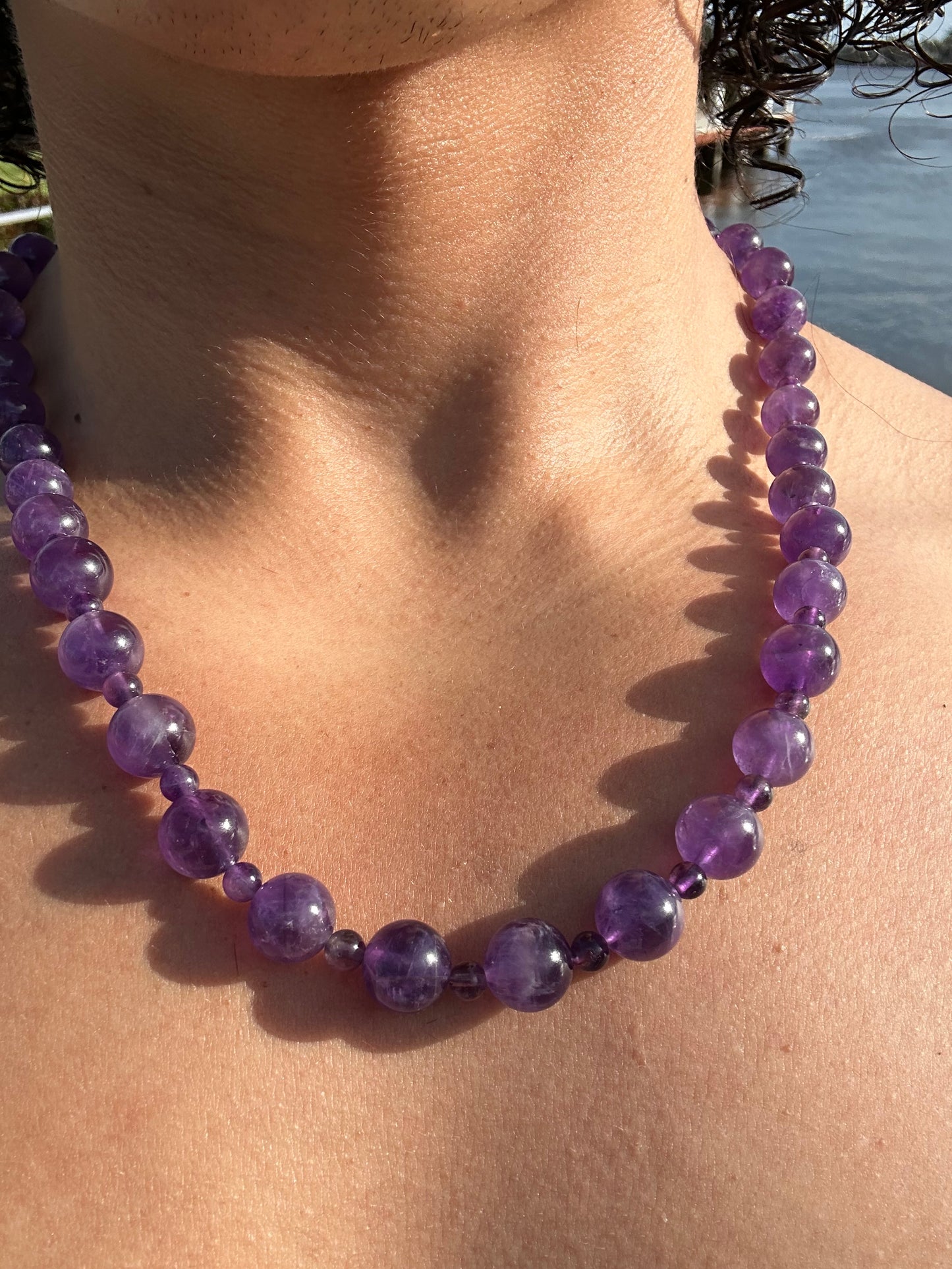 Luxury Amethyst Pure Gemstone Chain - World's Best Quality & Made To Last