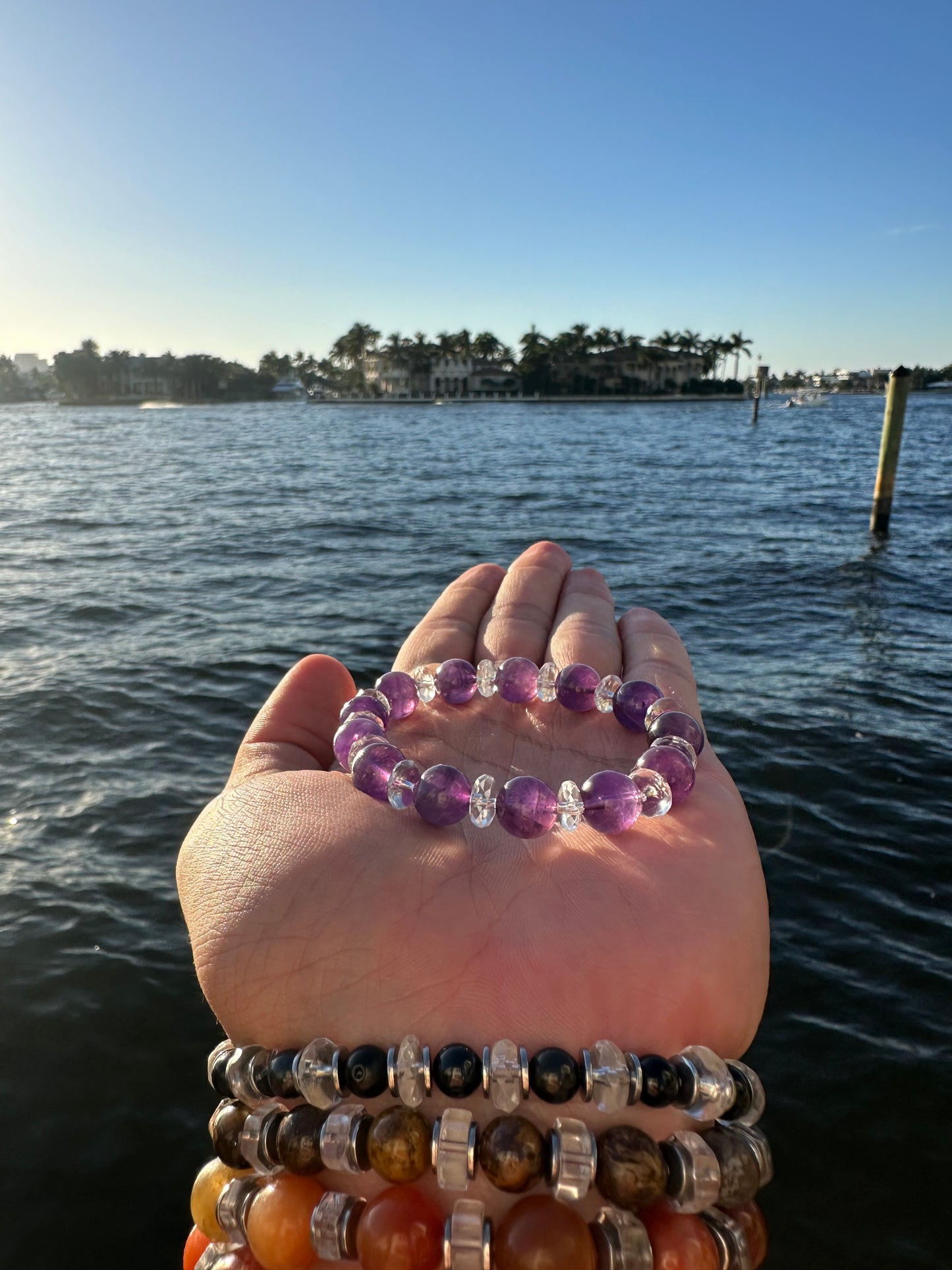 Luxury Amethyst Bracelet Quartz Design - World's Best Quality & Made To Last