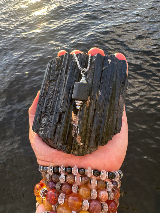 Black Tourmaline Protection Pendant - World's Best Quality & Made To Last