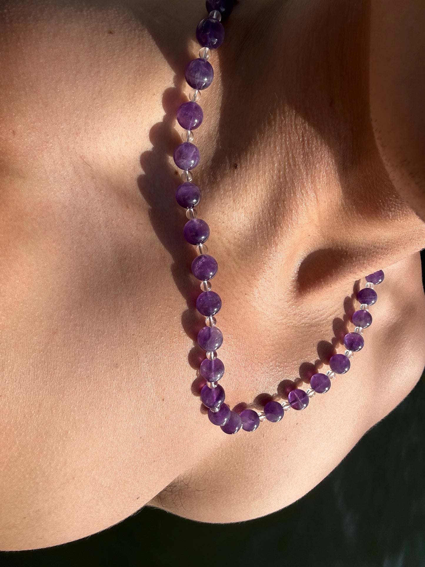 Luxury Amethyst-Quartz Pure Gemstone Chain - World's Best Quality & Made To Last