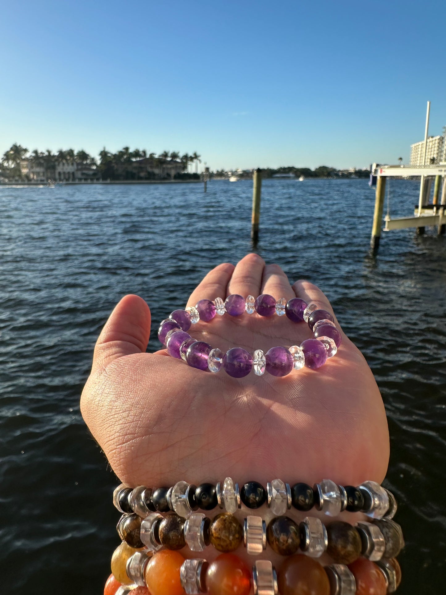 Luxury Amethyst Bracelet Quartz Design - World's Best Quality & Made To Last