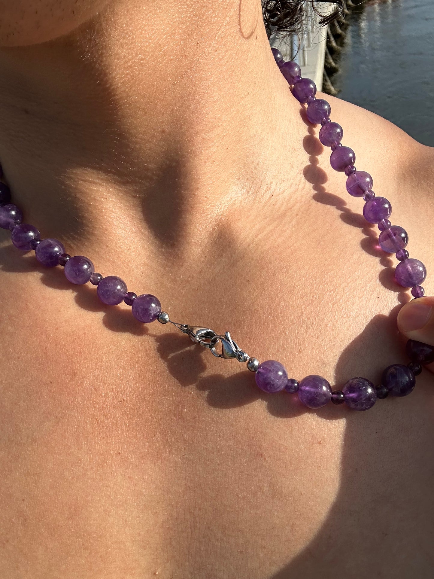 Luxury Amethyst Pure Gemstone Chain - World's Best Quality & Made To Last