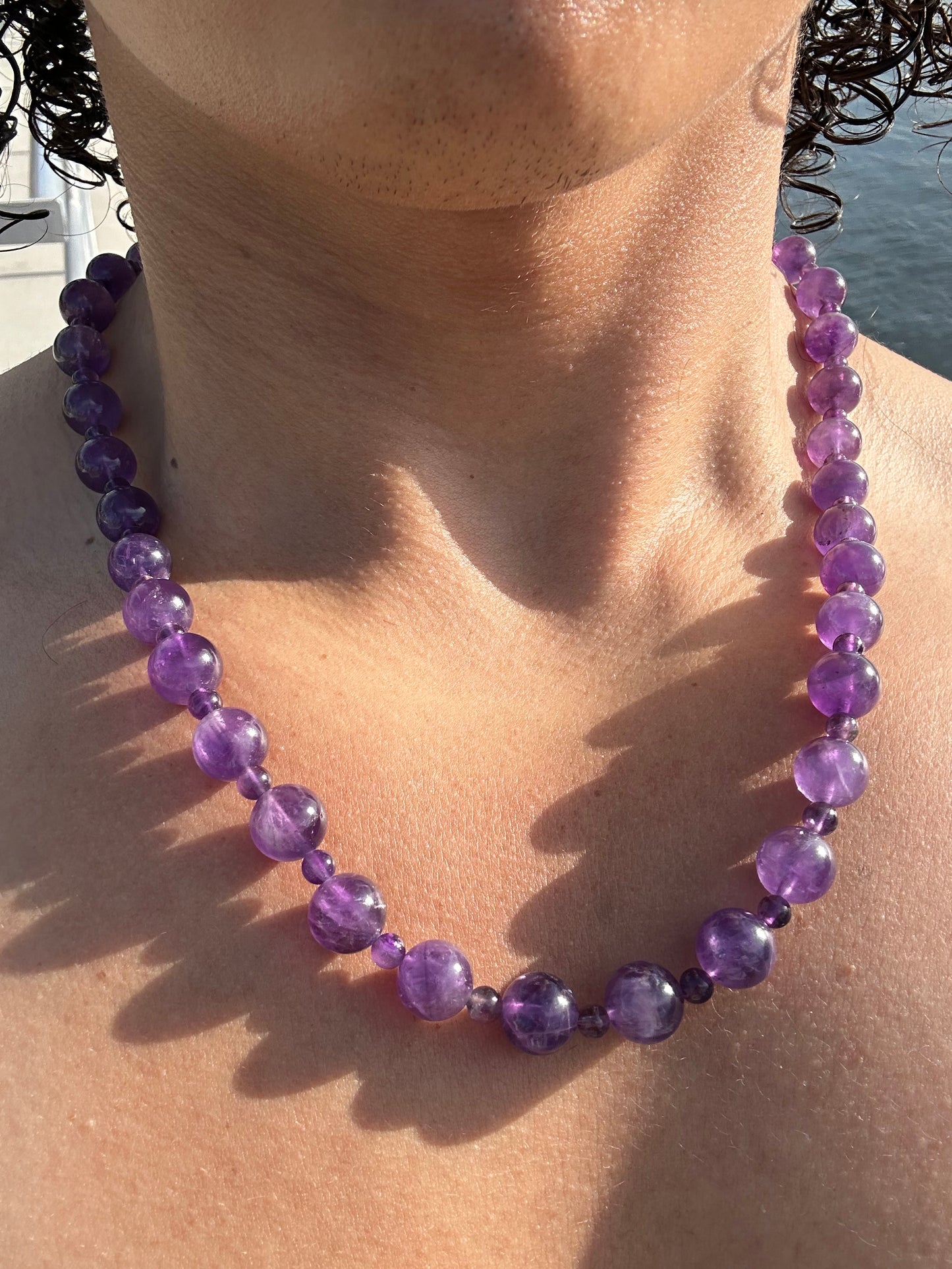 Luxury Amethyst Pure Gemstone Chain - World's Best Quality & Made To Last