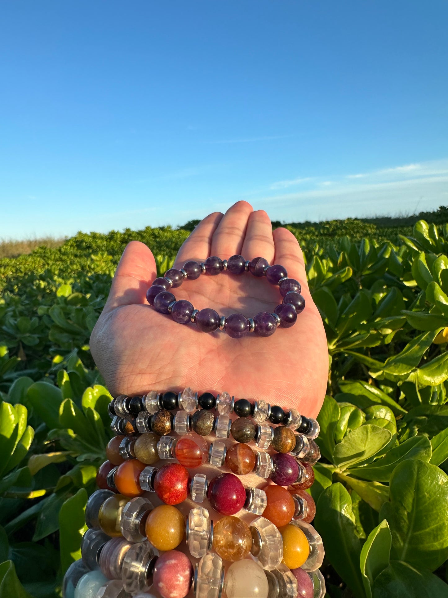 Luxury Amethyst Bracelet Silver Design - World's Best Quality & Made To Last