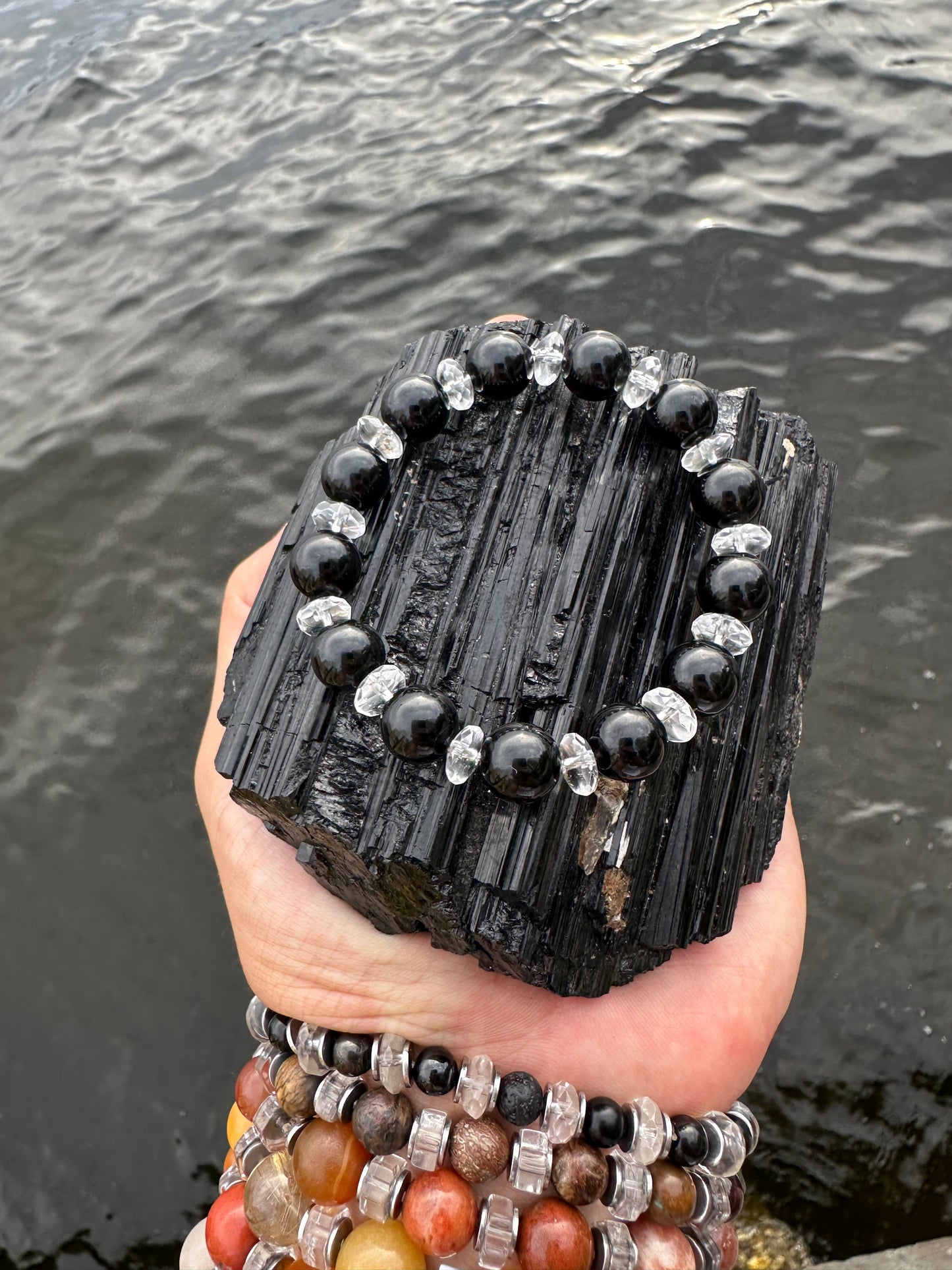 Black Tourmaline Quartz Protection Bracelet - World's Best Quality & Made To Last