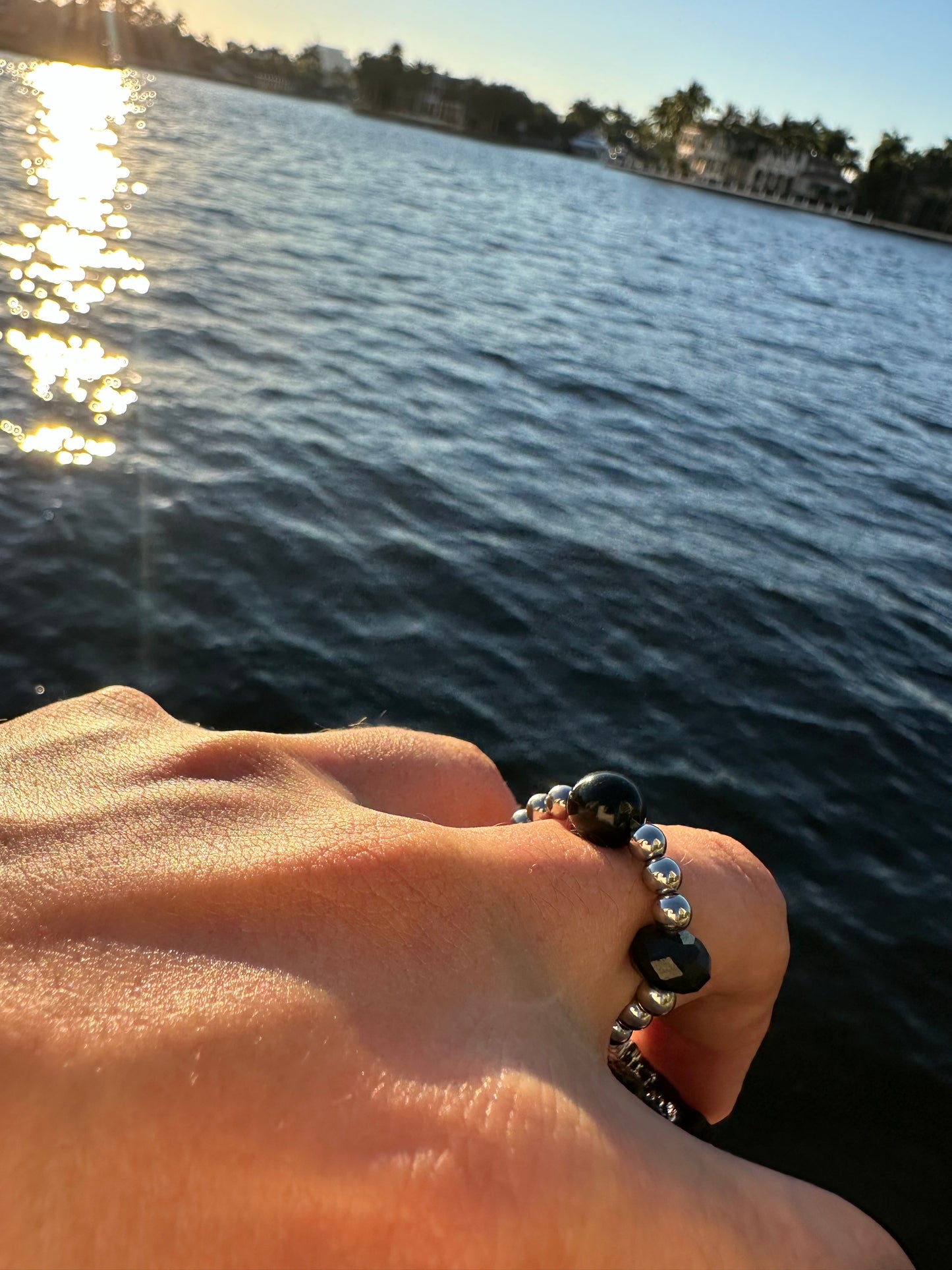 Black Tourmaline Protection Ring - World's Best Quality & Made To Last