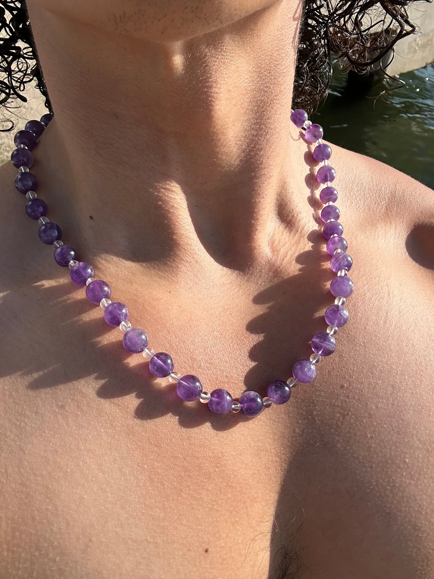 Luxury Amethyst-Quartz Pure Gemstone Chain - World's Best Quality & Made To Last