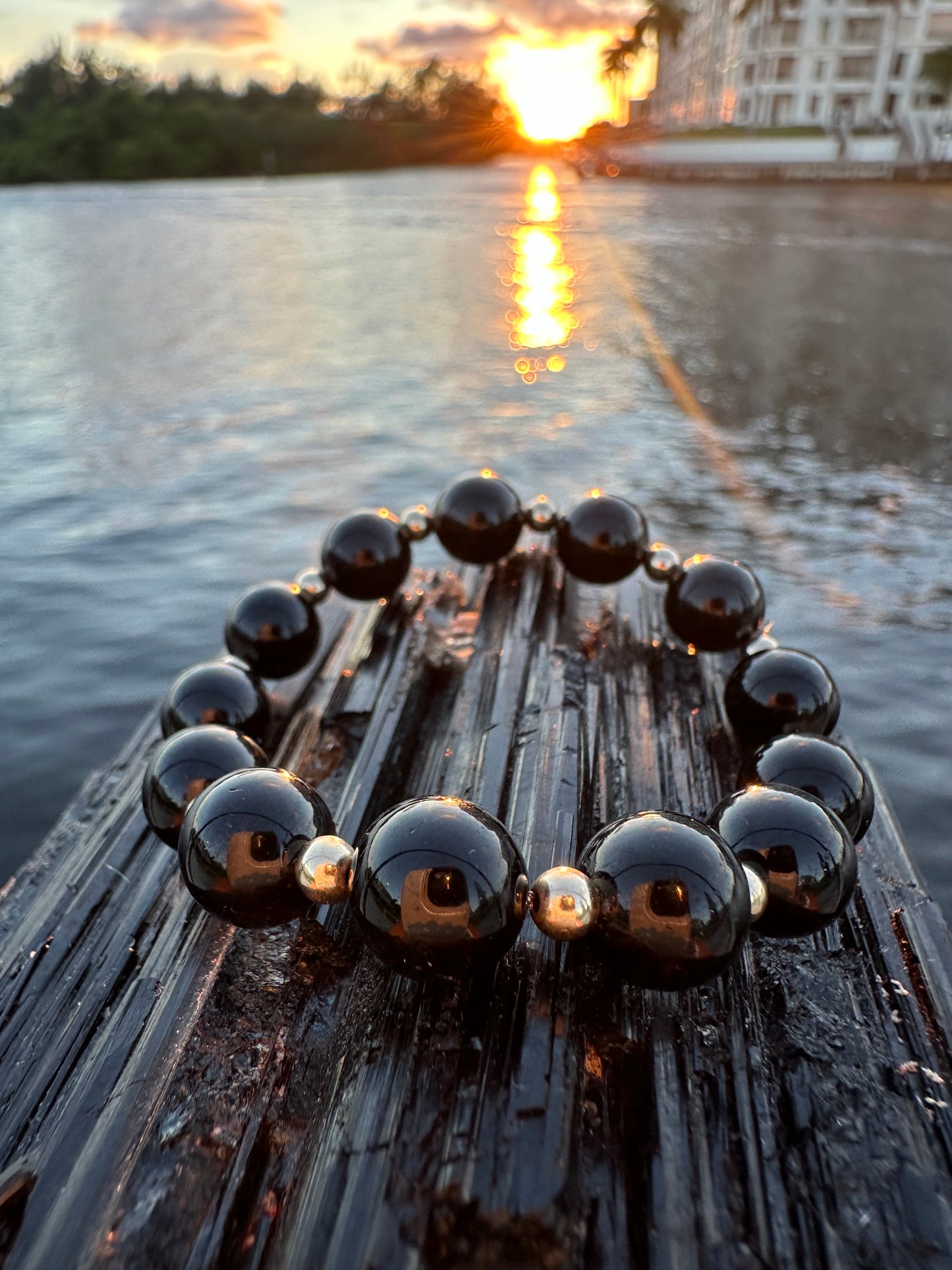 Black Tourmaline Gold Protection Bracelet - World's Best Quality & Made To Last