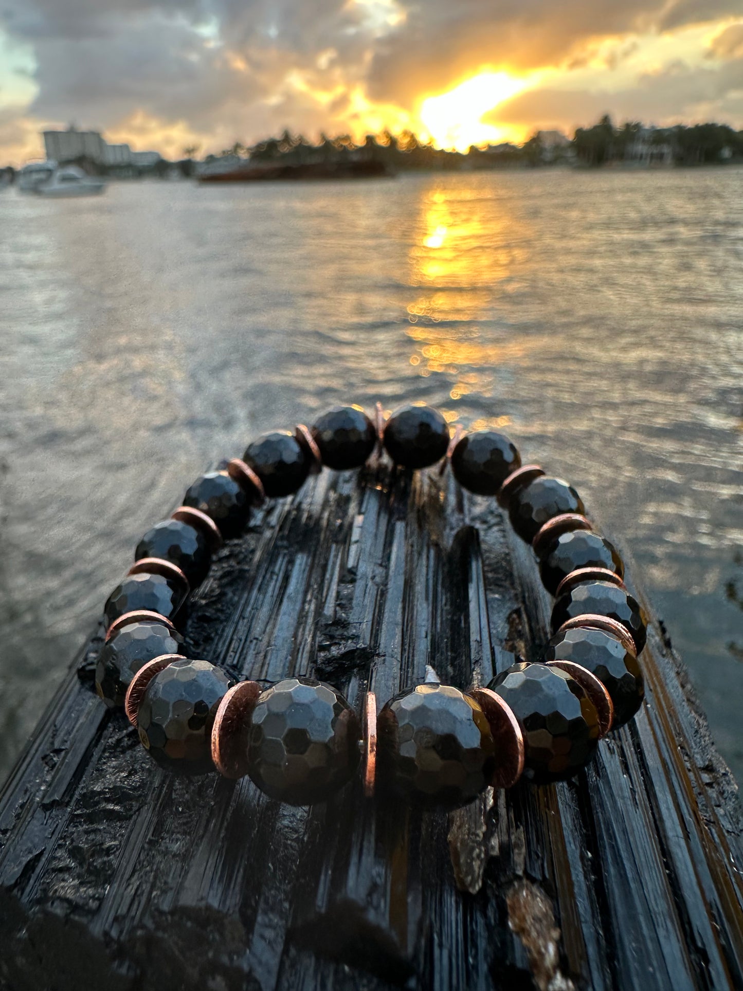 Black Tourmaline Copper Protection Bracelet - World's Best Quality & Made To Last