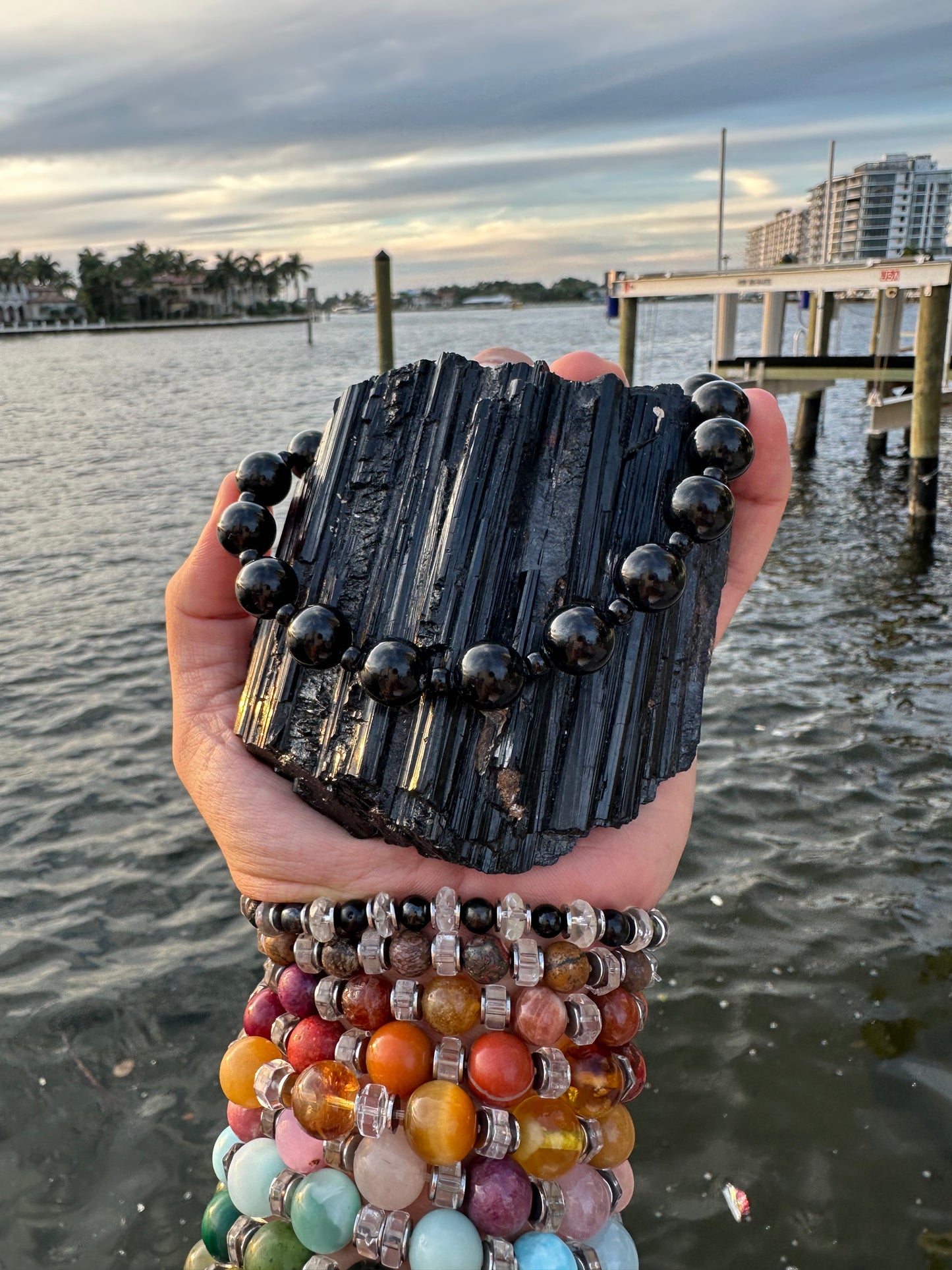 Black Tourmaline Protection Necklace - World's Best Quality & Made To Last (12MM)