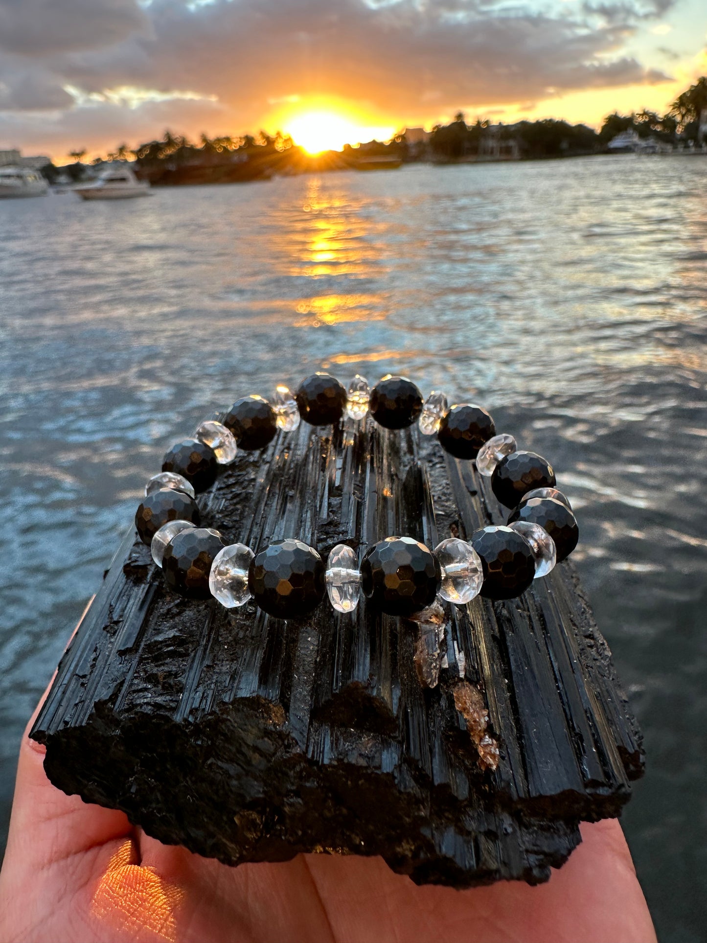 Black Tourmaline Quartz Protection Bracelet - World's Best Quality & Made To Last