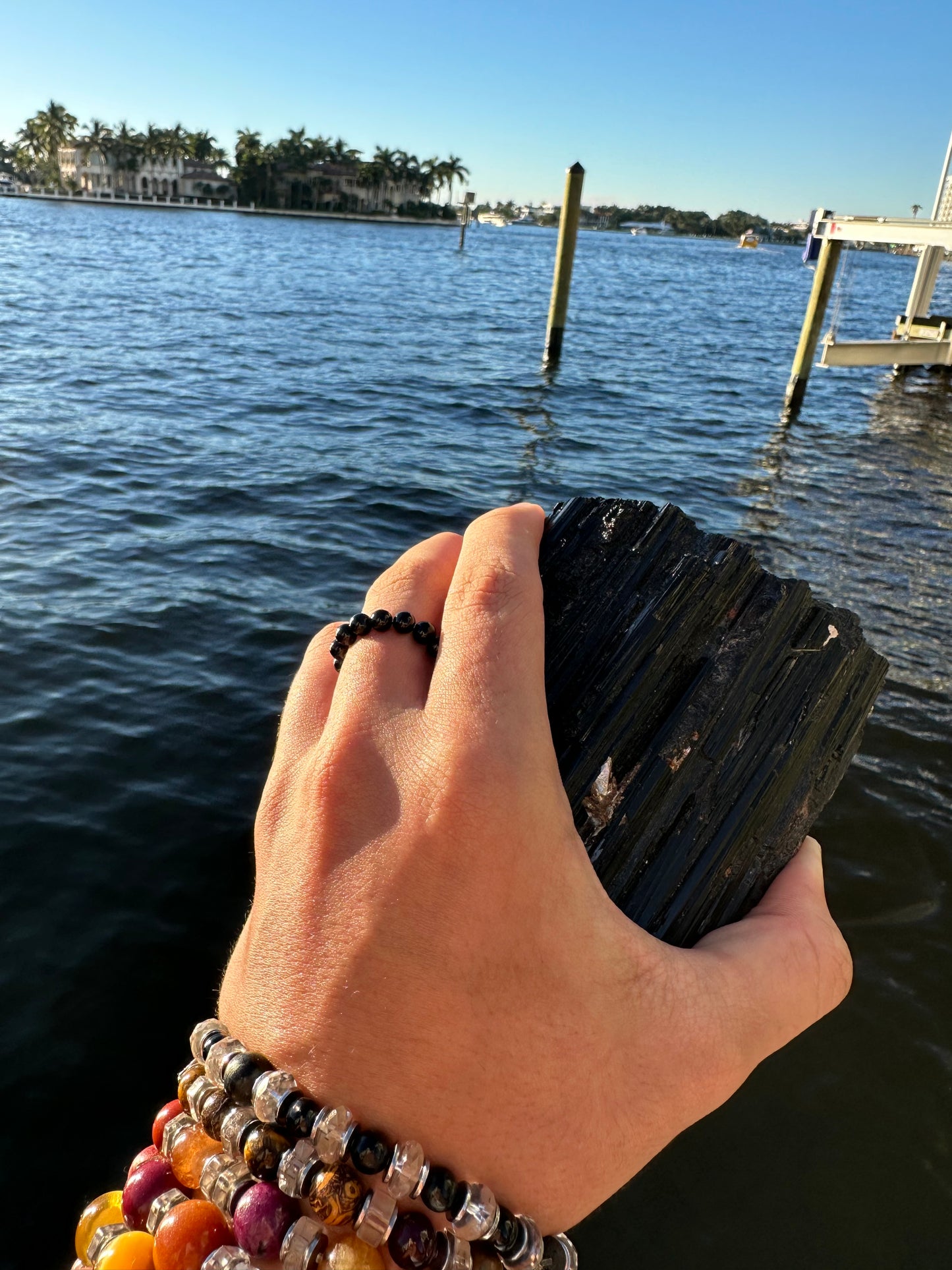 Black Tourmaline Protection Ring - World's Best Quality & Made To Last