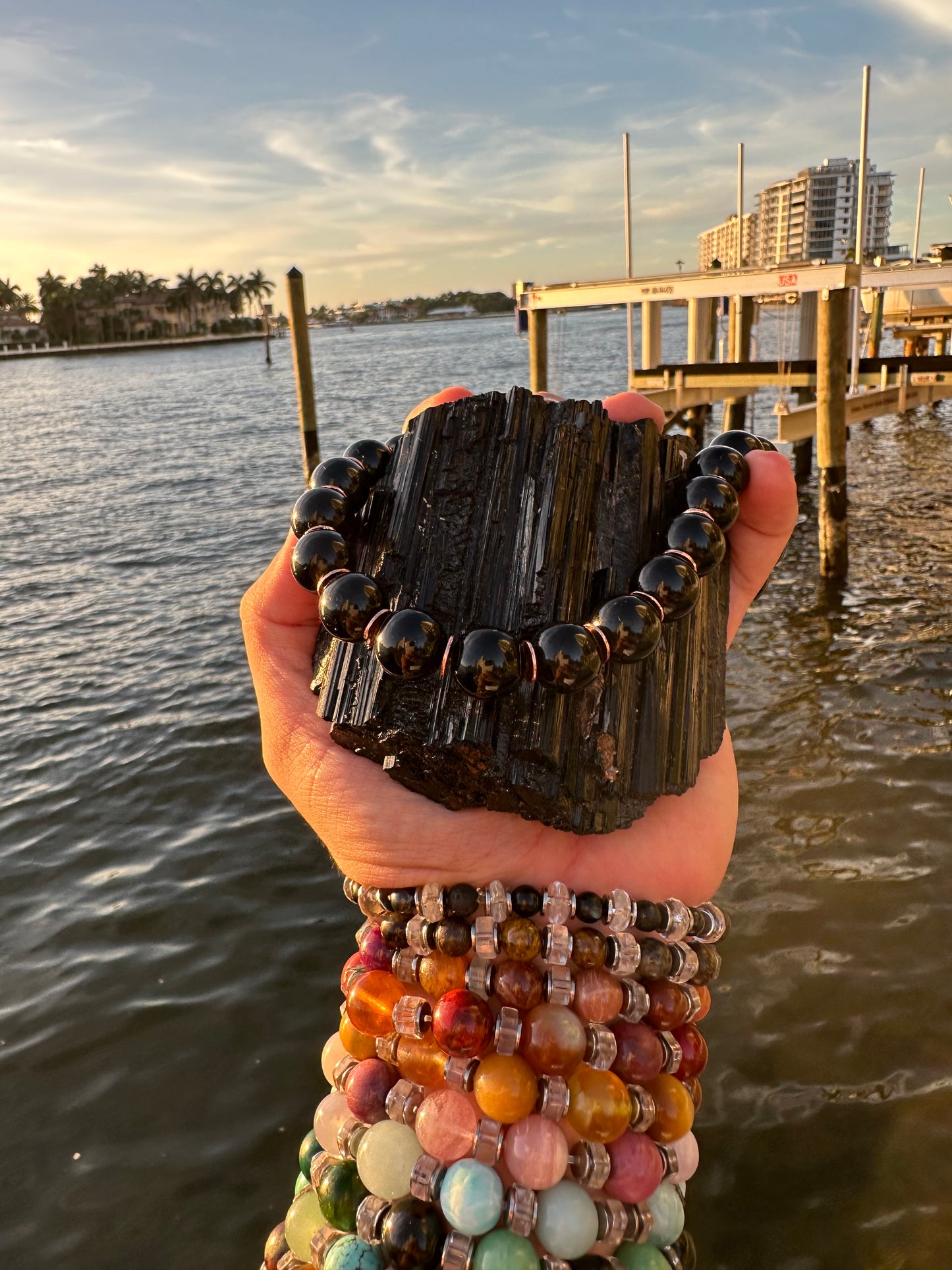 Black Tourmaline Protection Necklace - World's Best Quality & Made To Last (14MM)