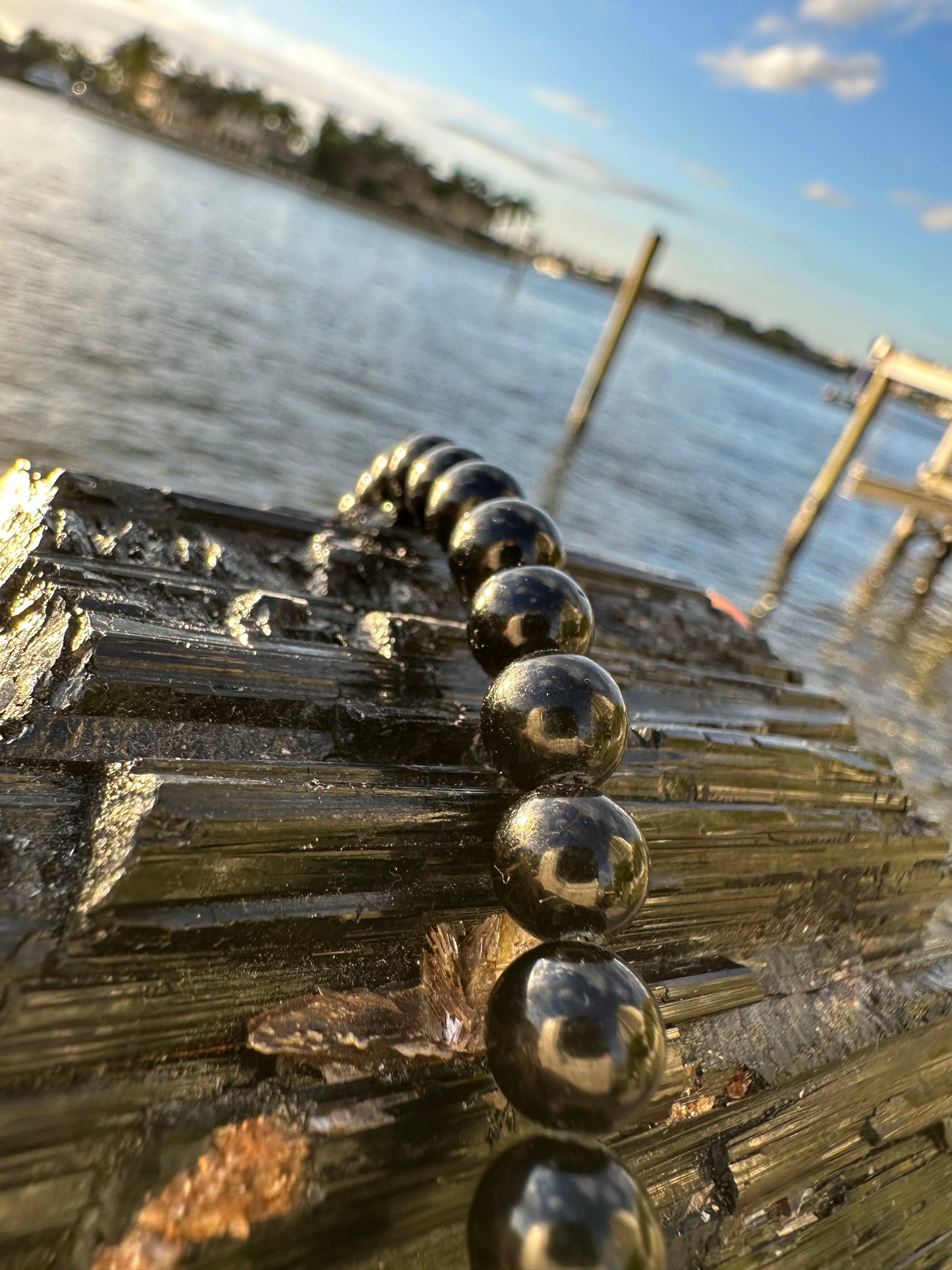 Black Tourmaline Protection Necklace SMALL & PLAIN - World's Best Quality & Made To Last