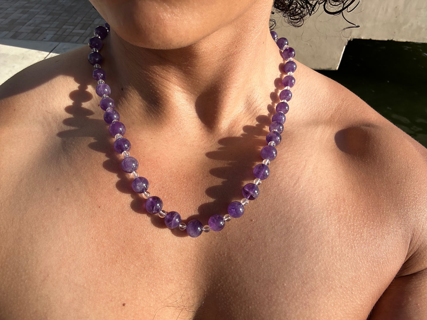 Luxury Amethyst-Quartz Pure Gemstone Chain - World's Best Quality & Made To Last