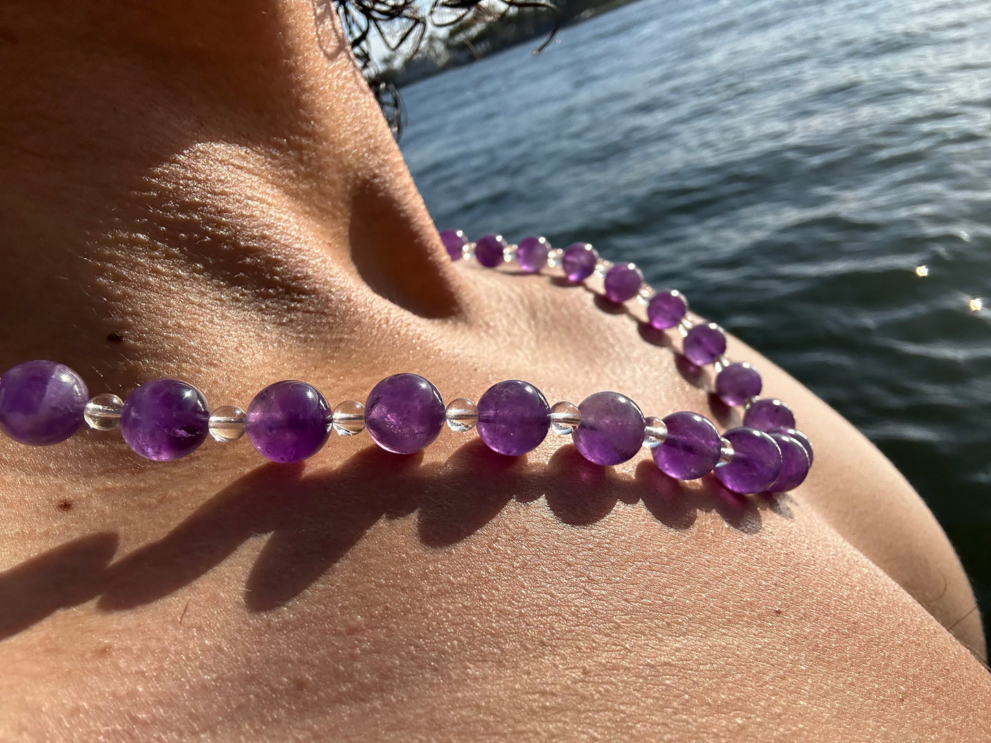 Luxury Amethyst-Quartz Pure Gemstone Chain - World's Best Quality & Made To Last