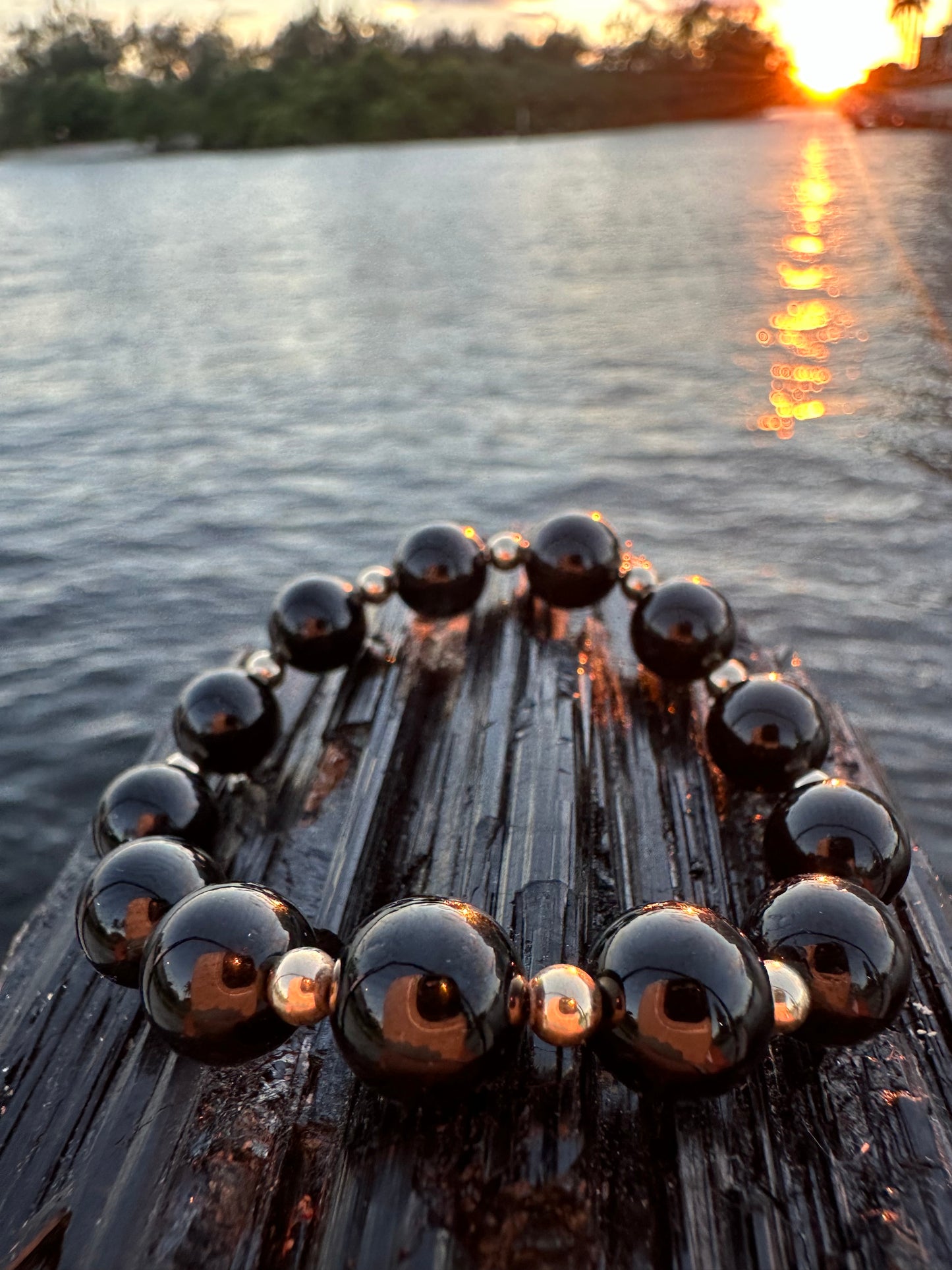 Black Tourmaline Gold Protection Bracelet - World's Best Quality & Made To Last