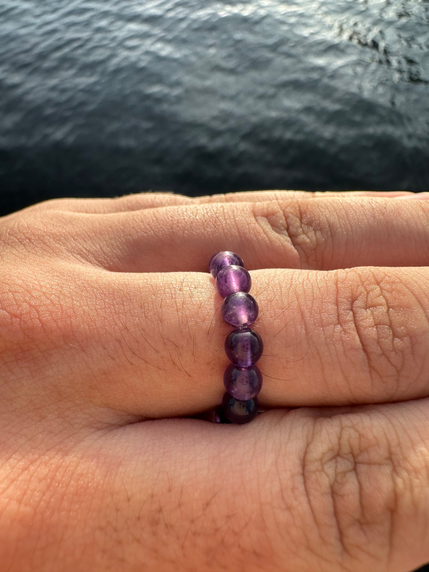 Luxury Amethyst Comfortable Magic Stretch Ring - World's Best Quality & Made To Last