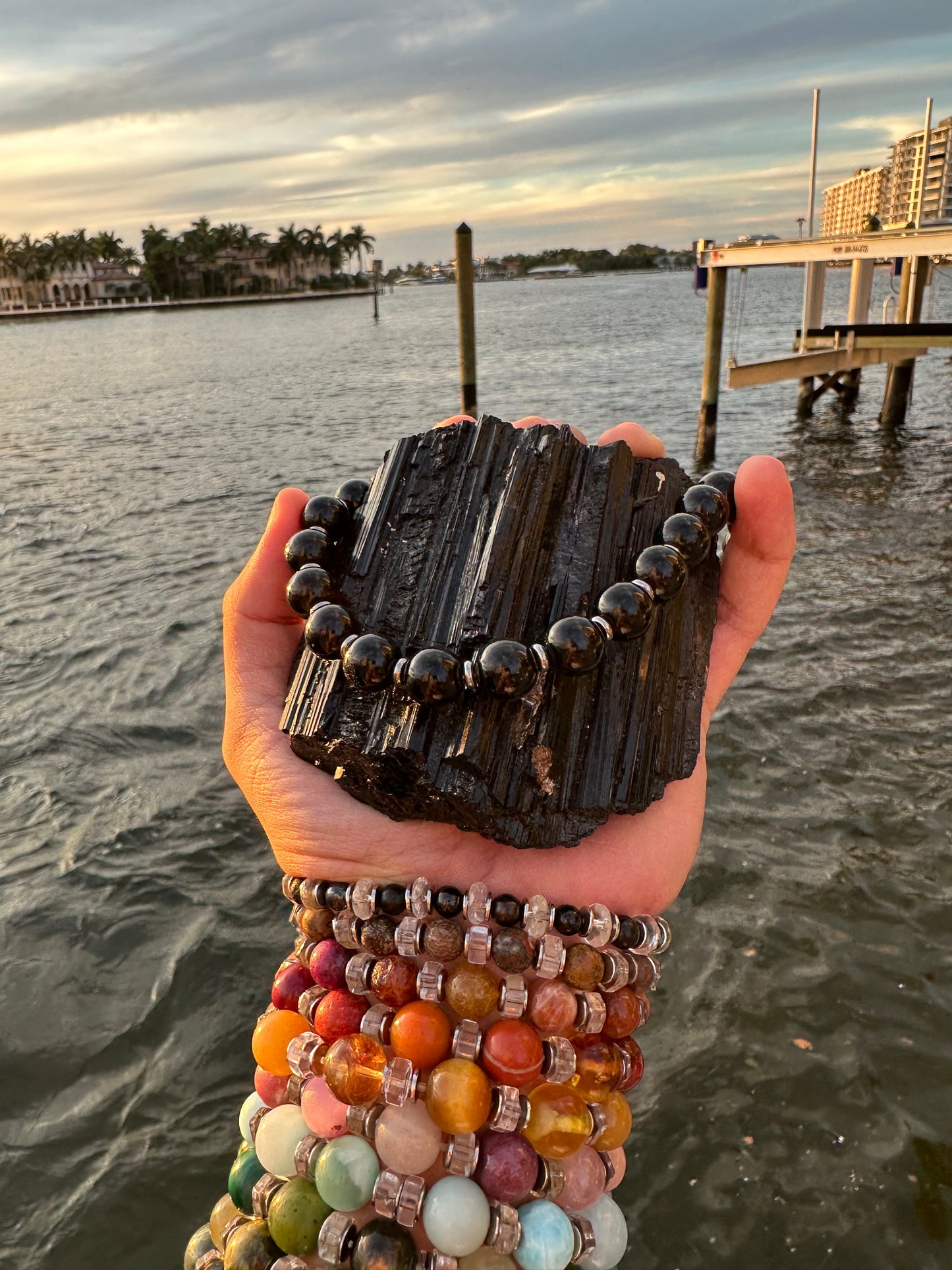 Black Tourmaline Protection Necklace - World's Best Quality & Made To Last (12MM)