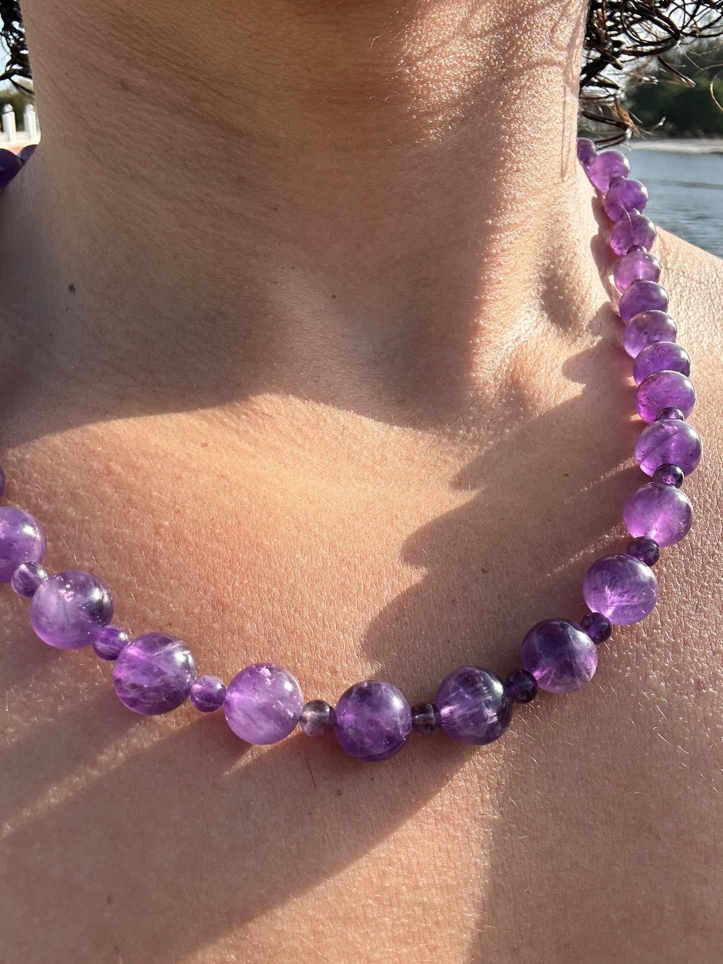 Luxury Amethyst Pure Gemstone Chain - World's Best Quality & Made To Last