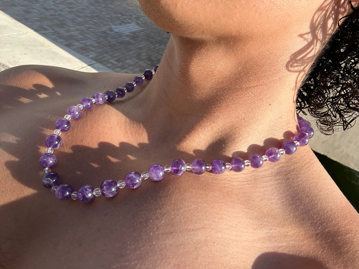 Luxury Amethyst-Quartz Pure Gemstone Chain - World's Best Quality & Made To Last