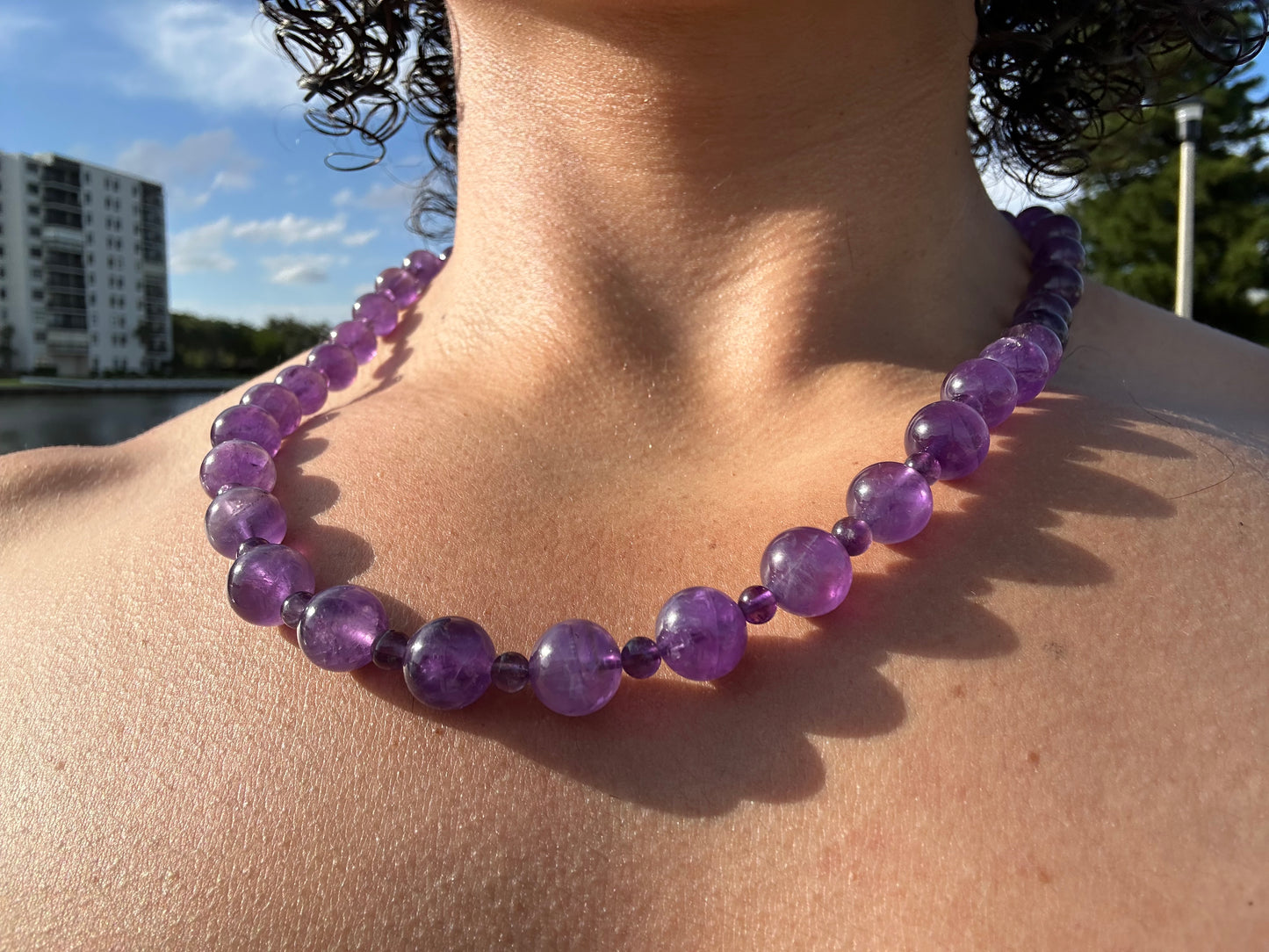 Luxury Amethyst Pure Gemstone Chain - World's Best Quality & Made To Last