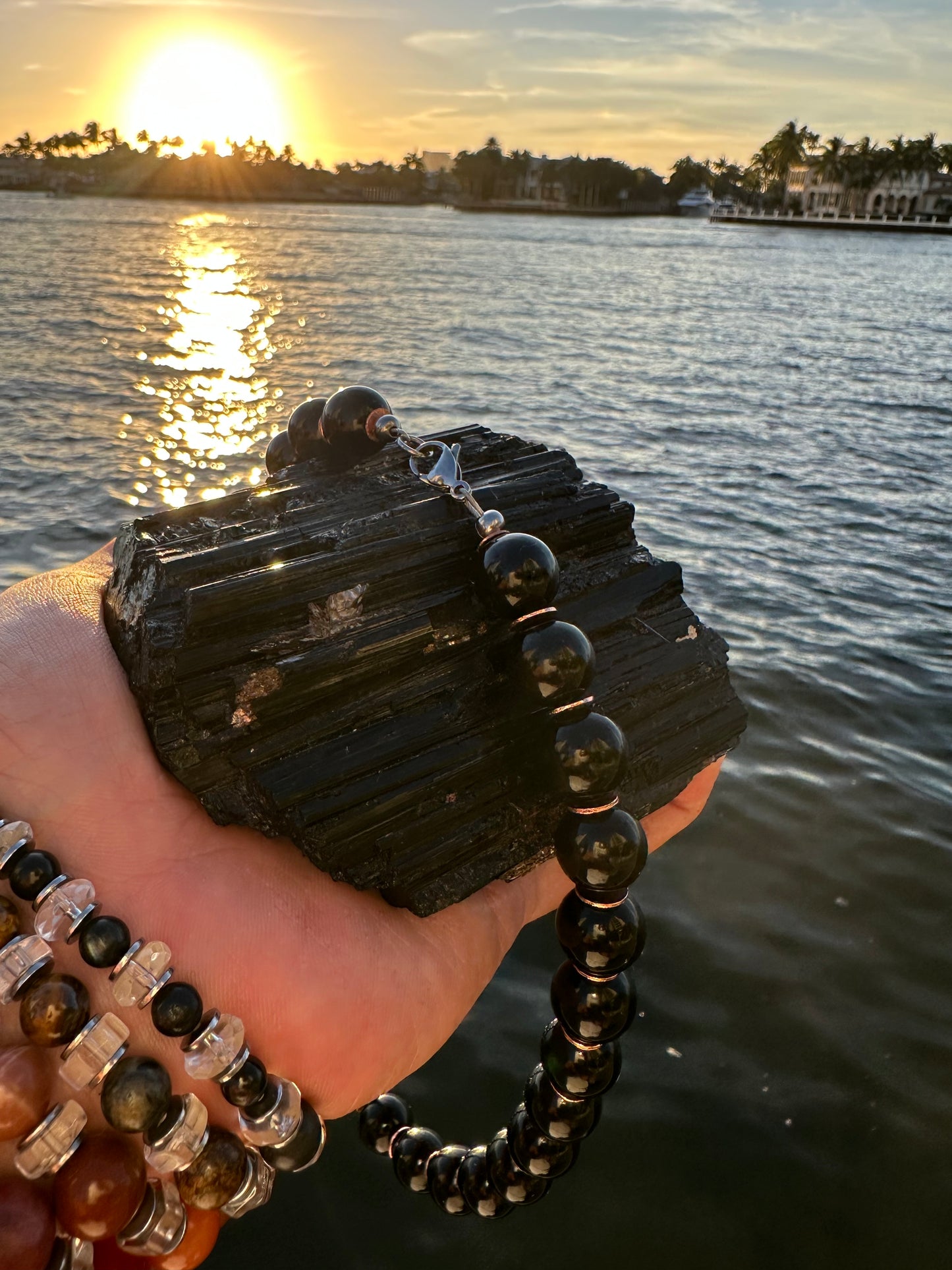 Black Tourmaline Protection Necklace - World's Best Quality & Made To Last (14MM)