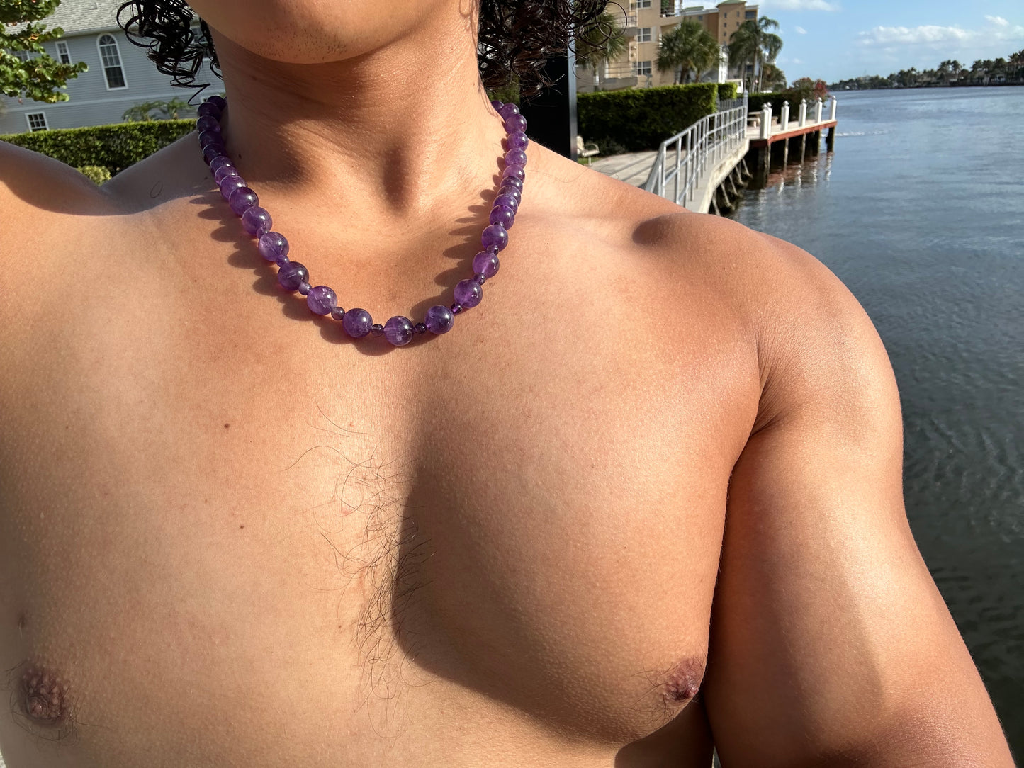 Luxury Amethyst Pure Gemstone Chain - World's Best Quality & Made To Last