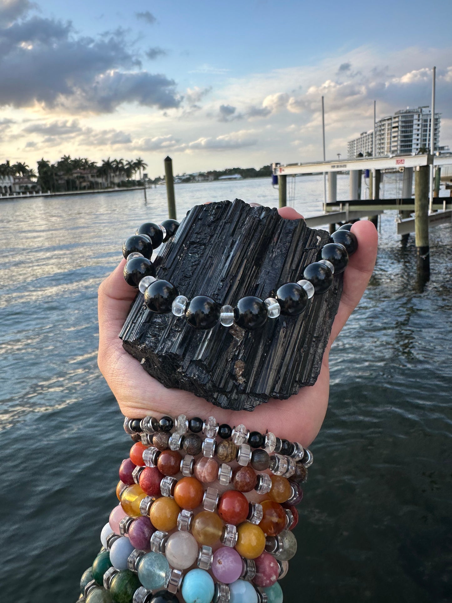 Black Tourmaline Protection Necklace - World's Best Quality & Made To Last (14MM)