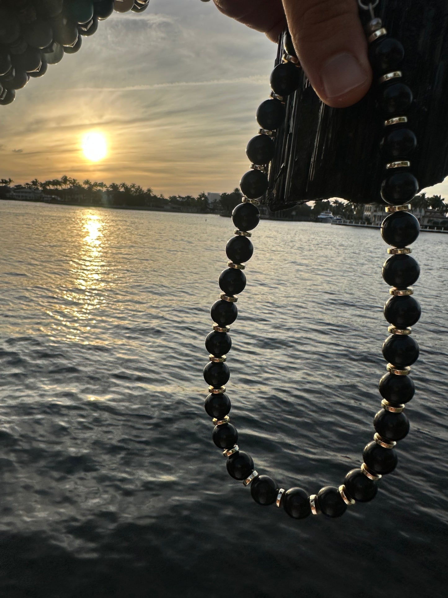 Black Tourmaline Protection Necklace - World's Best Quality & Made To Last (12MM)