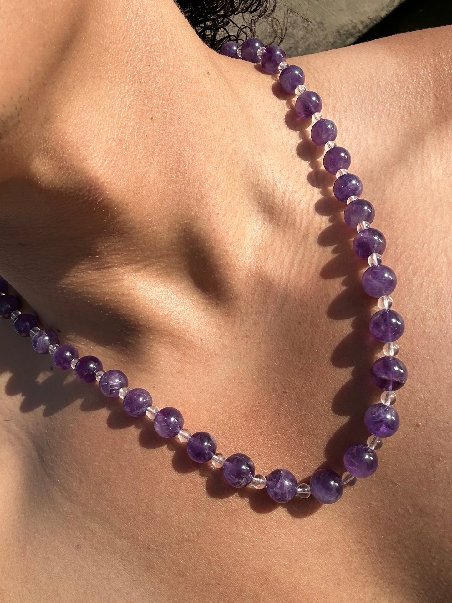 Luxury Amethyst-Quartz Pure Gemstone Chain - World's Best Quality & Made To Last