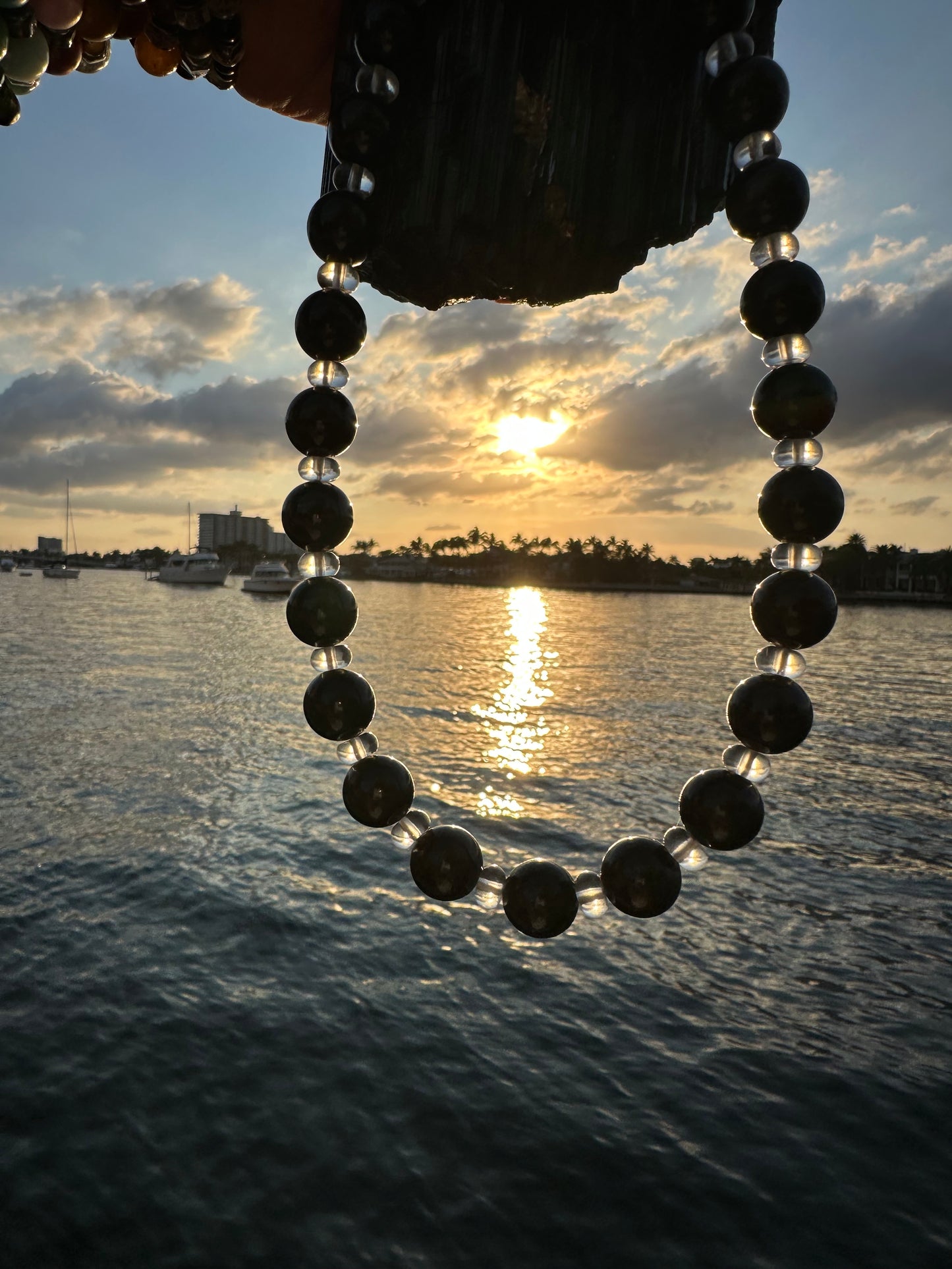 Black Tourmaline Protection Necklace - World's Best Quality & Made To Last (14MM)