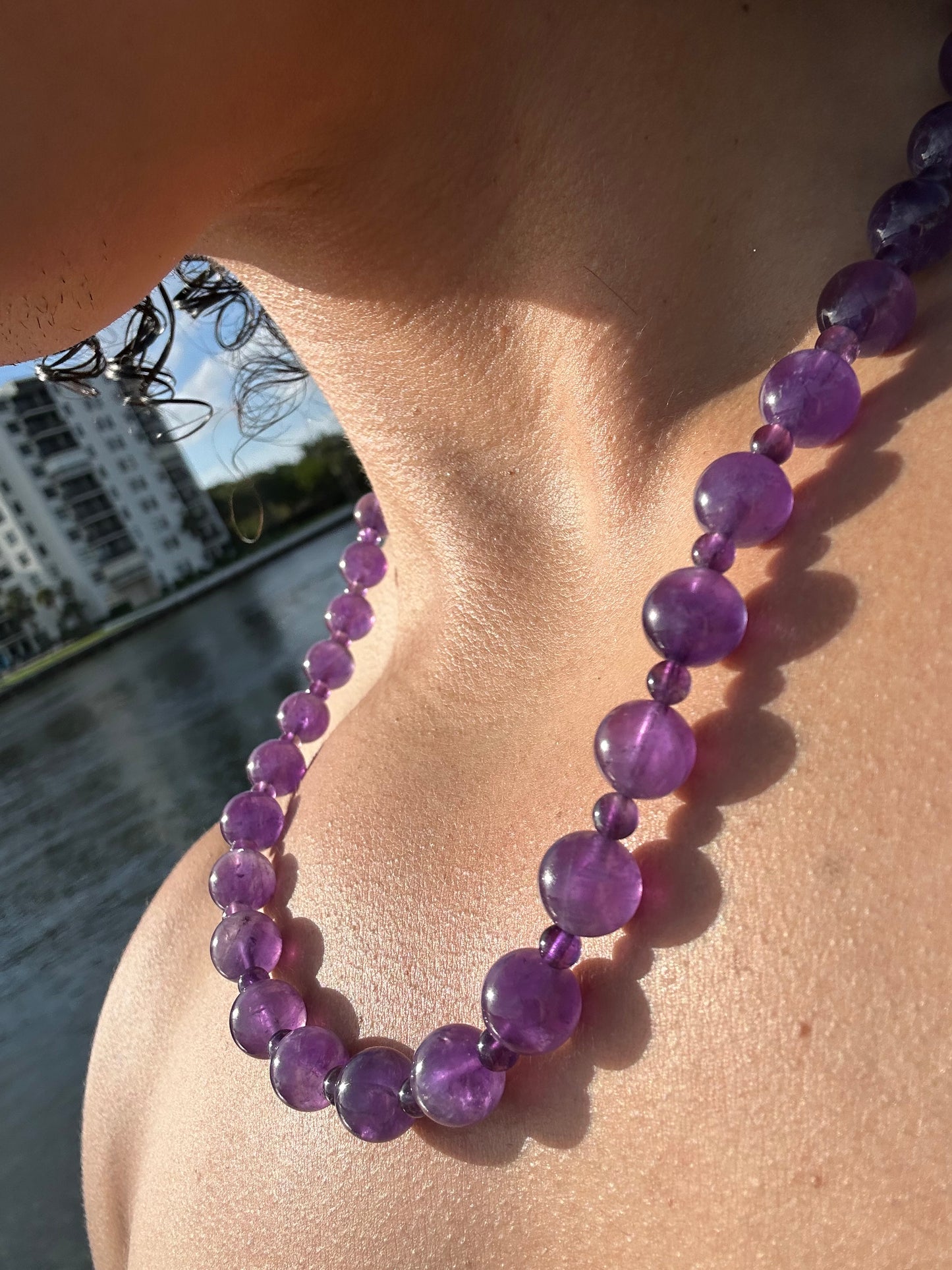 Luxury Amethyst Pure Gemstone Chain - World's Best Quality & Made To Last