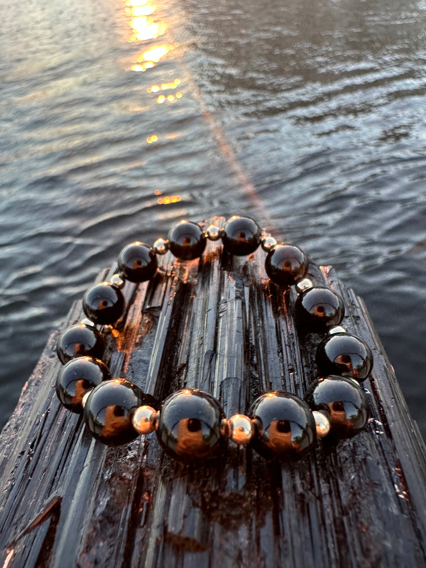 Black Tourmaline Gold Protection Bracelet - World's Best Quality & Made To Last