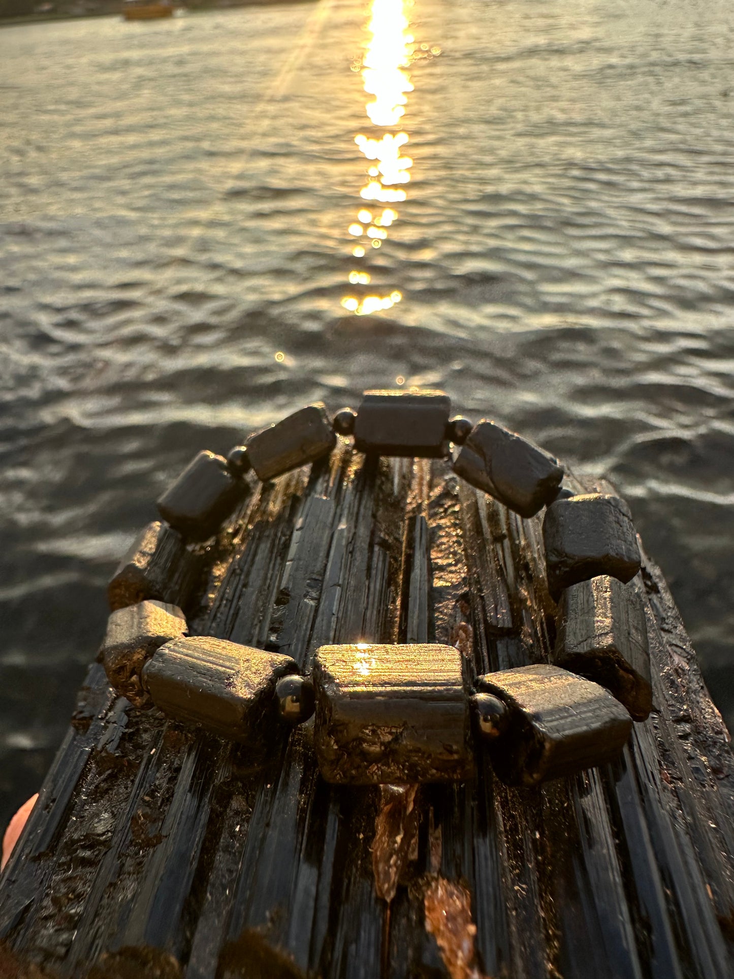 EXLUSIVE: Design Your Own Bracelet! Black Tourmaline Raw Protection Bracelet - World's Best Quality & Made To Last