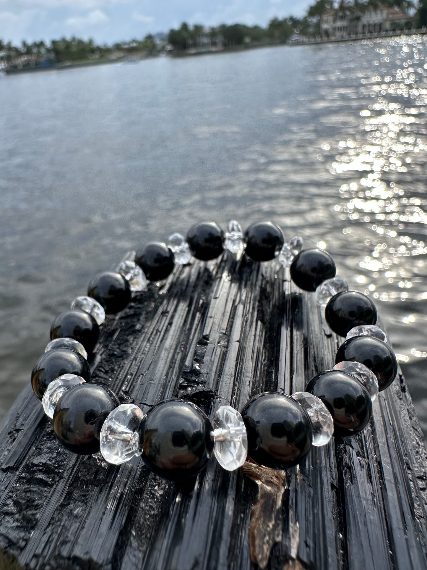 Black Tourmaline Quartz Protection Bracelet - World's Best Quality & Made To Last